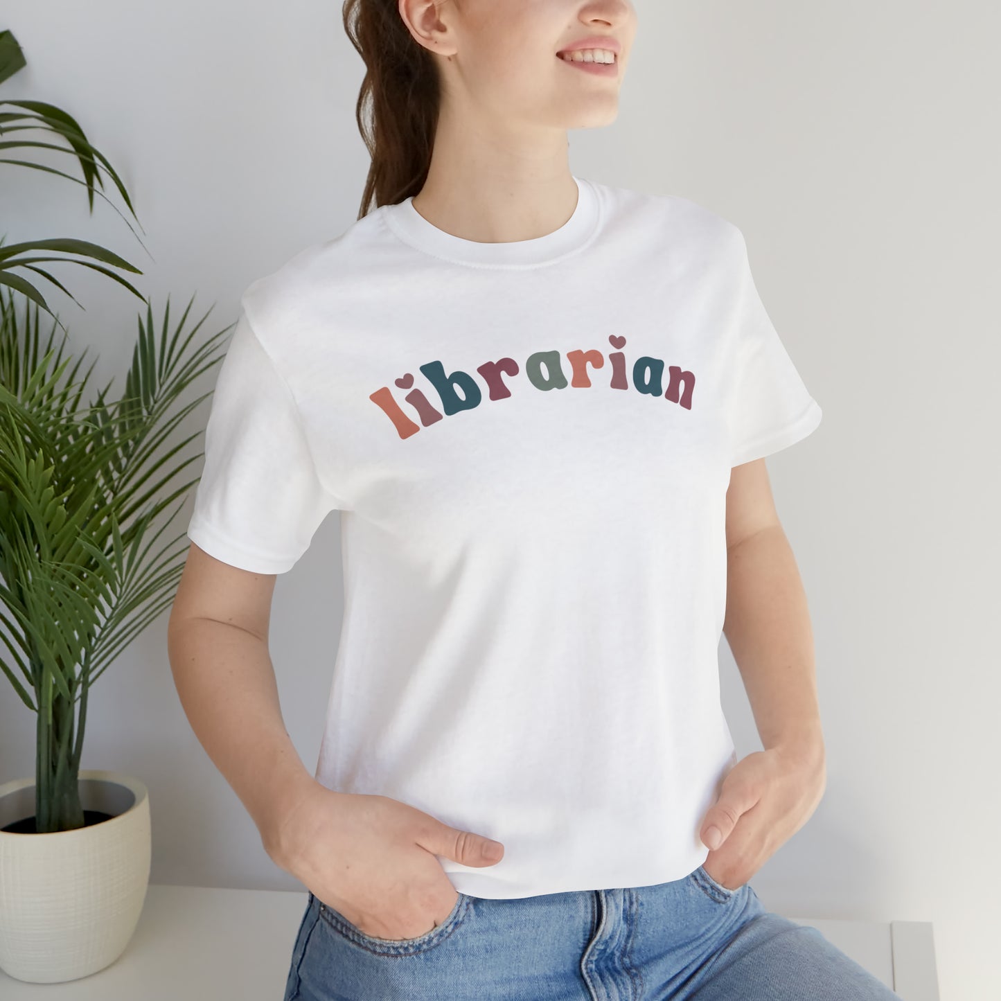 Retro Librarian Tee