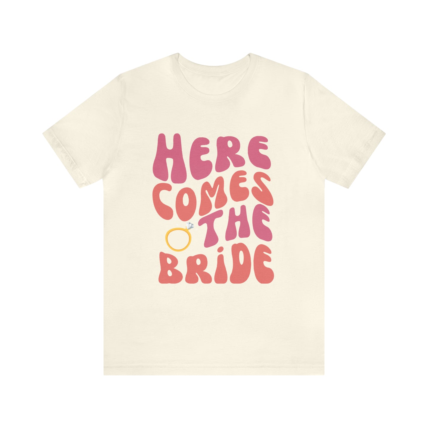 Here Comes the Bride Wavy Retro Tee