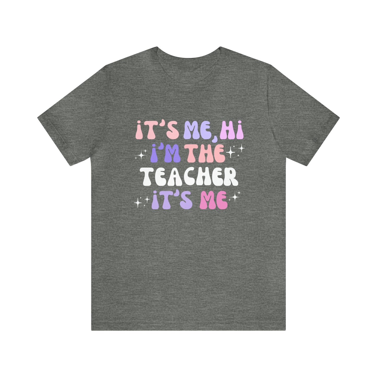 Pink & Purple Taylor Swift Teacher Tee