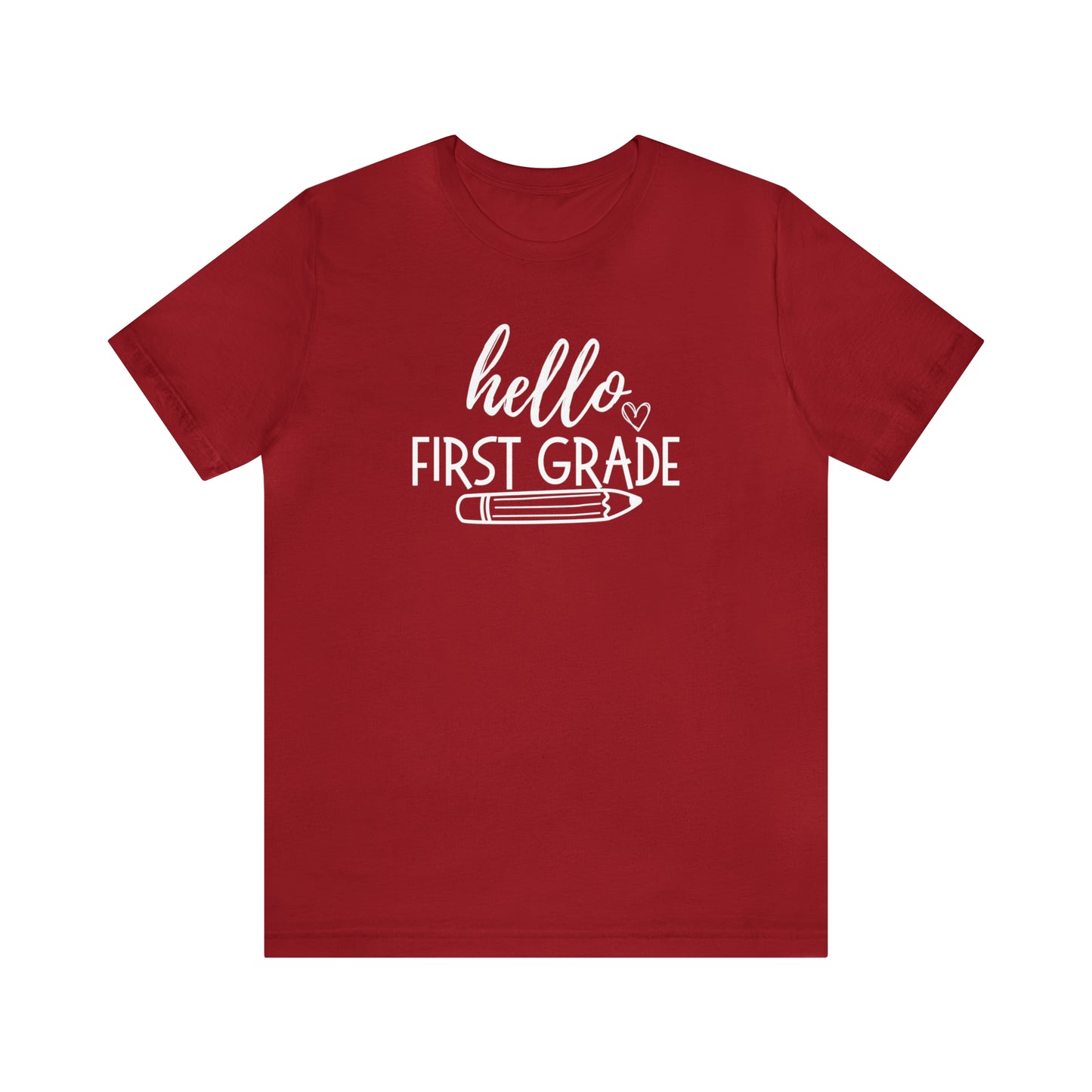 Hello First Grade Tee