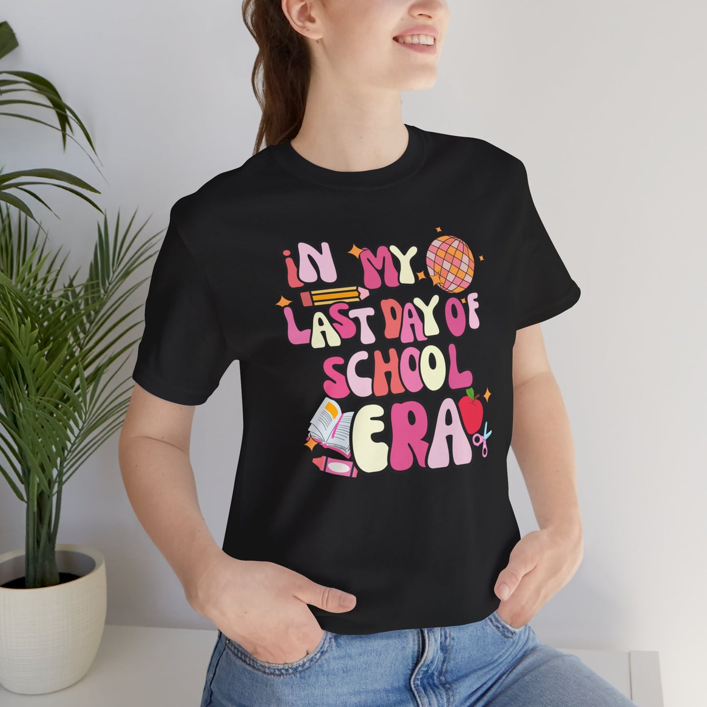 Groovy & Pink Last Day of School Tee