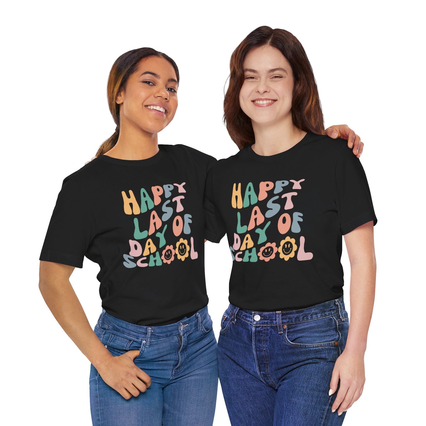 Flower Happy Last Day of School Tee