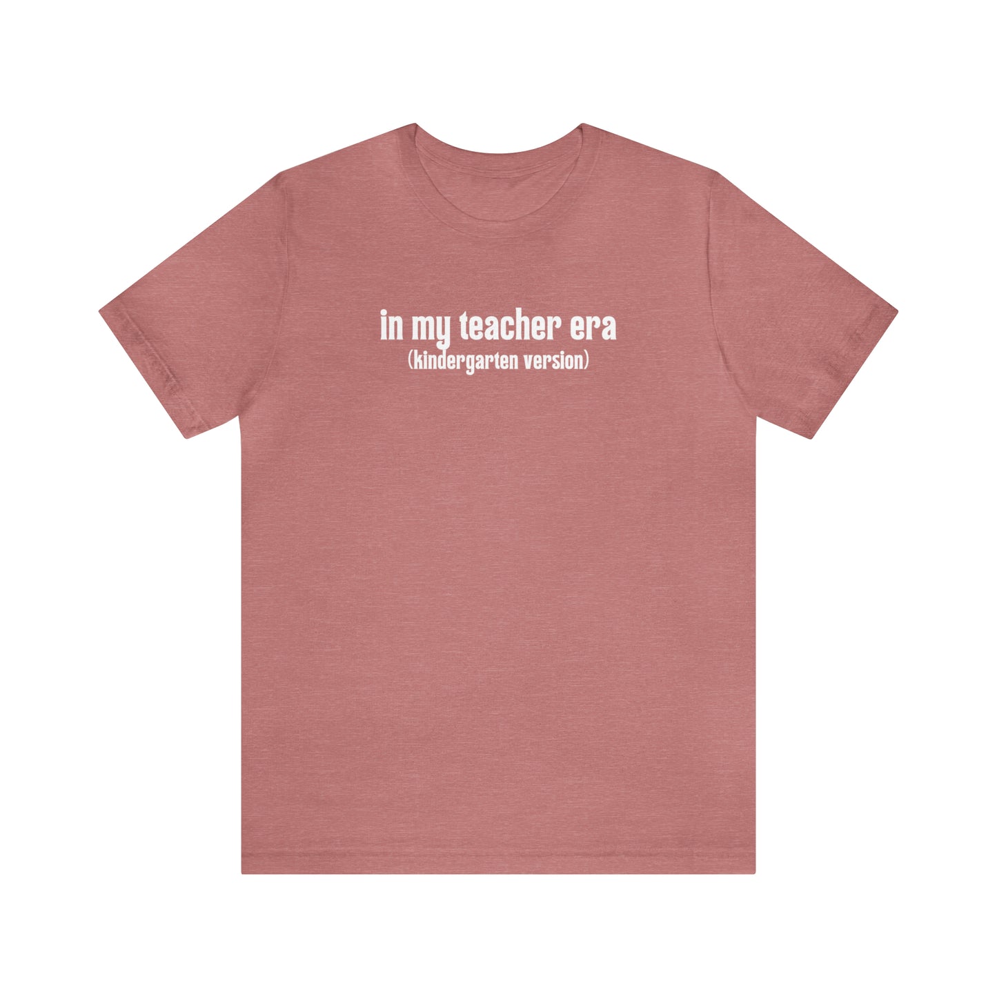 Kindergarten Teacher Era Tee