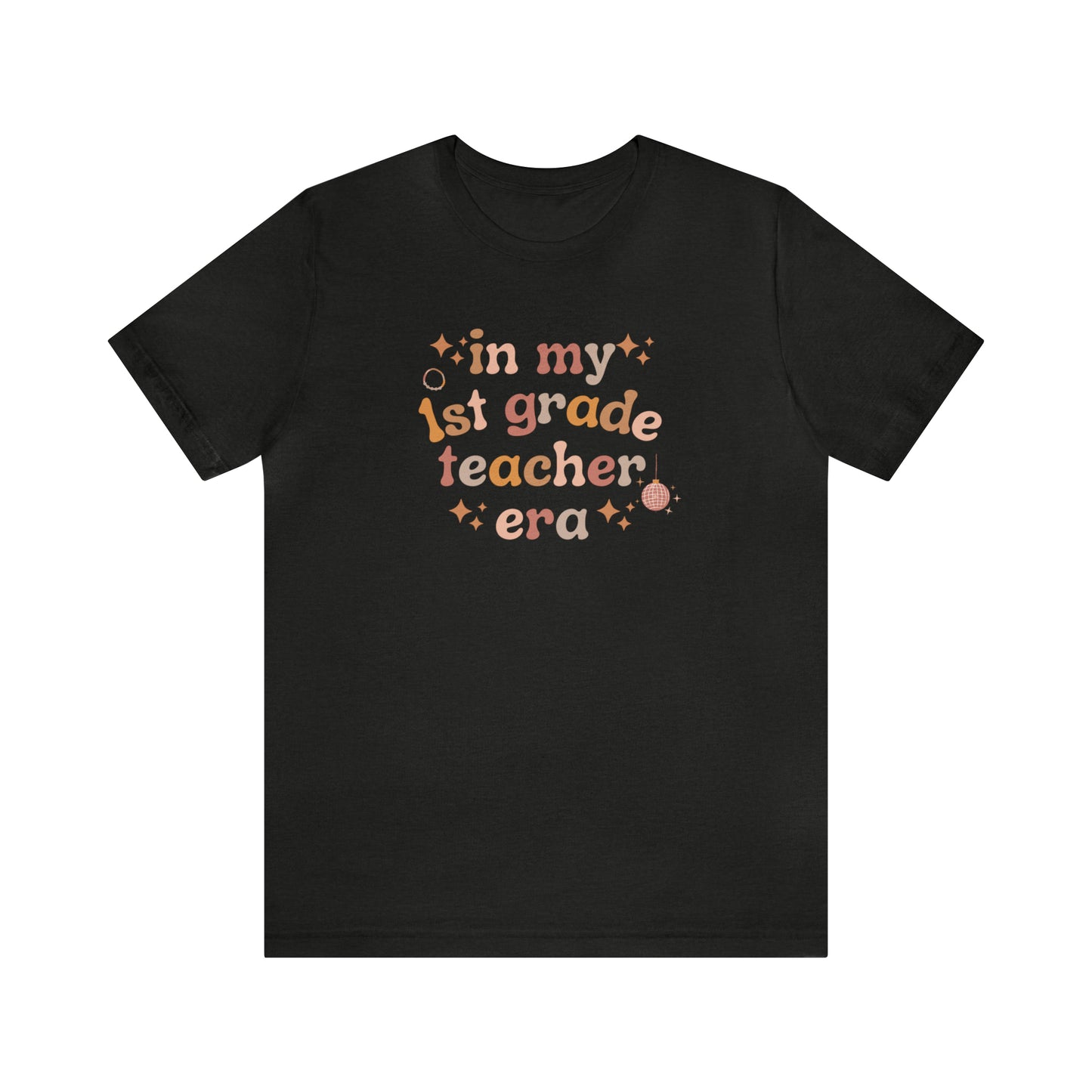 Disco 1st Grade Teacher Era Tee