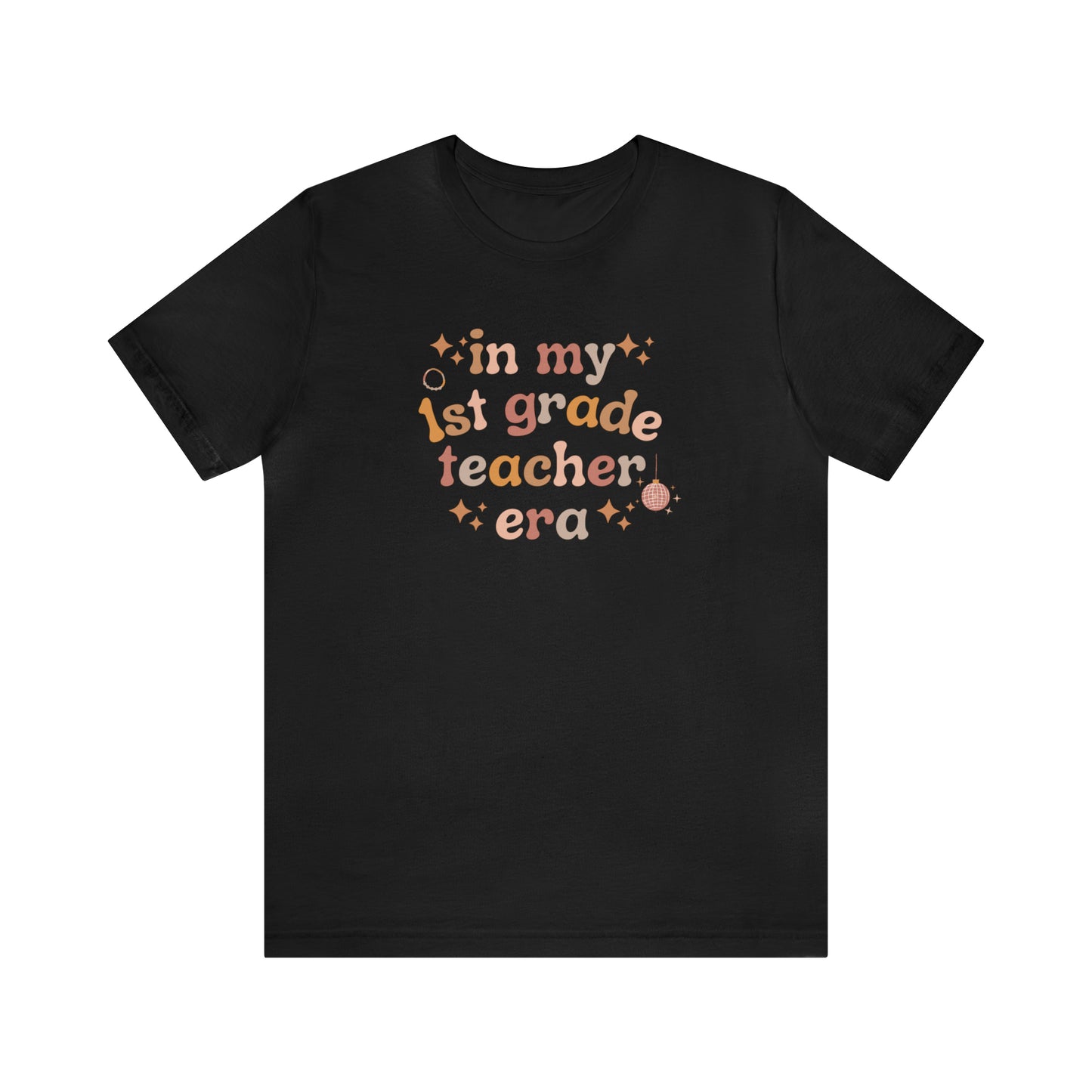 Disco 1st Grade Teacher Era Tee