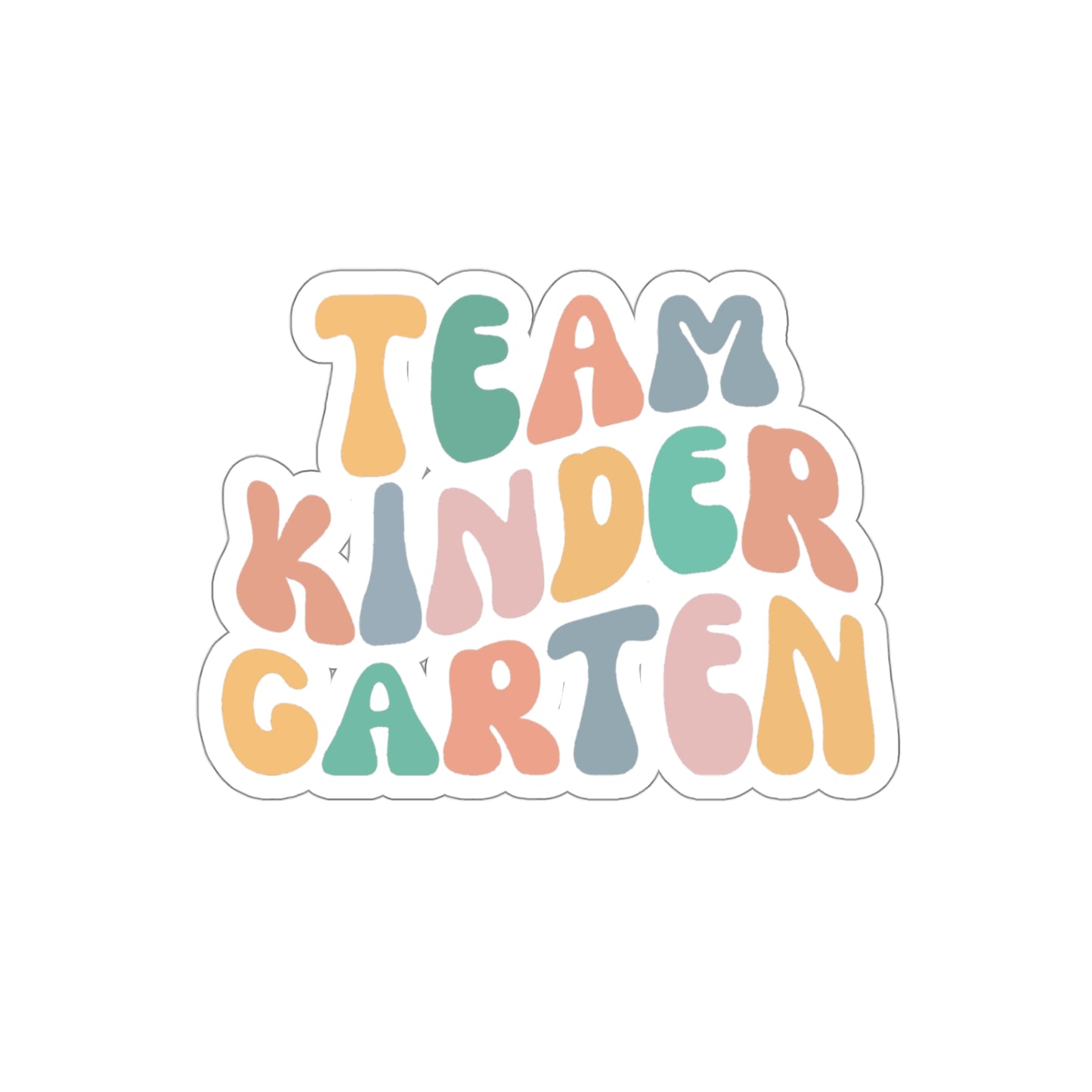 Cool Retro Team Kindergarten