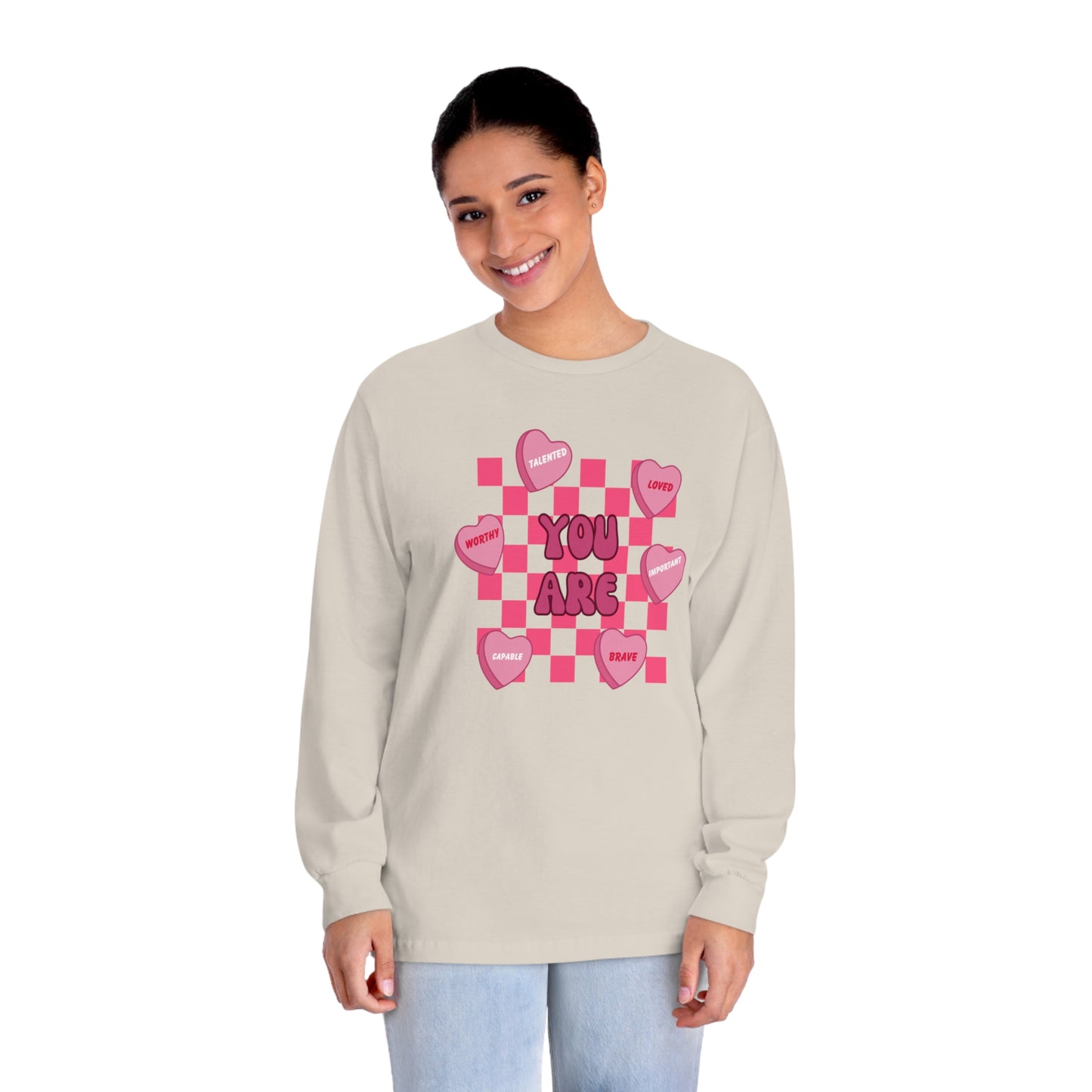 Valentine's Day Affirmations Long Sleeve T-Shirt