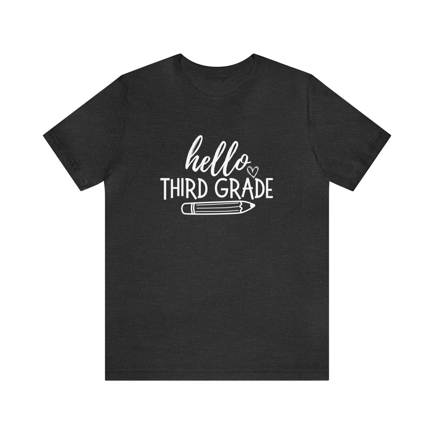 Hello Third Grade Tee