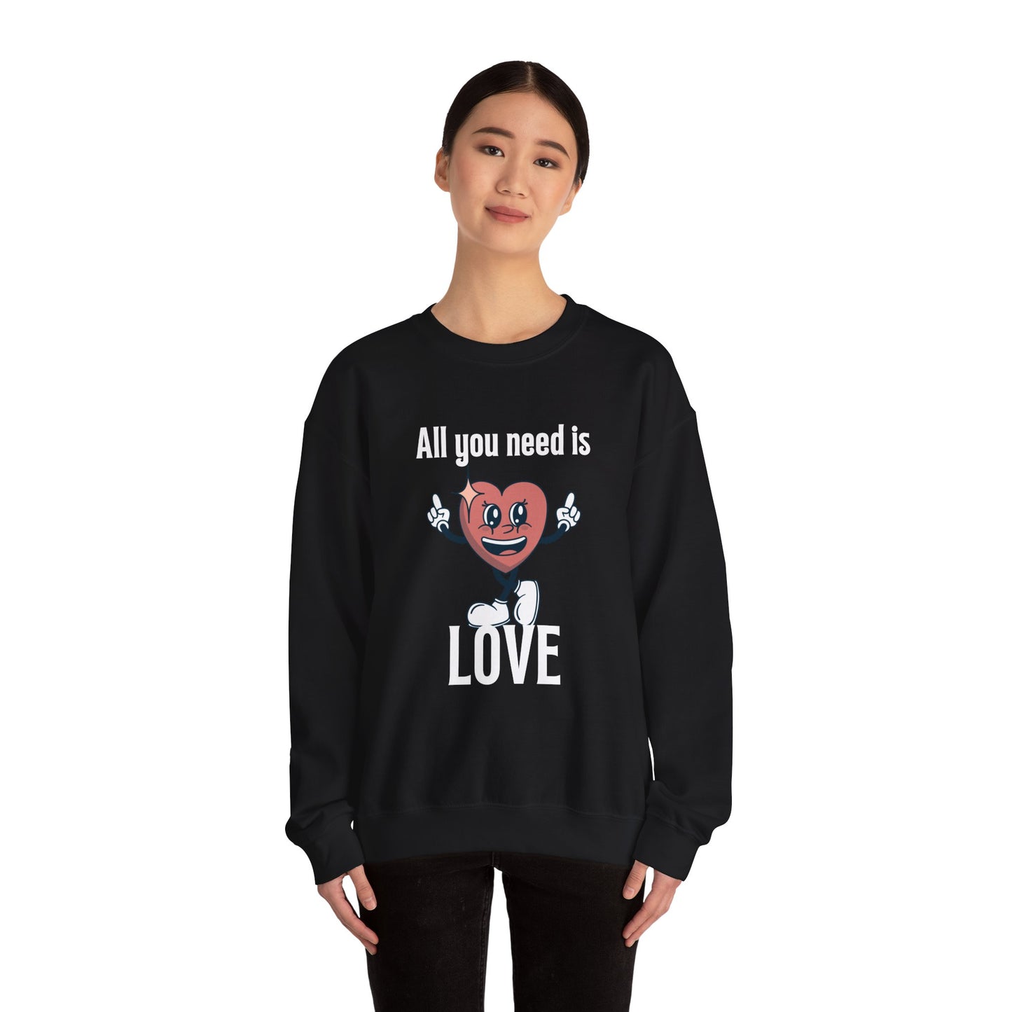 All You Need is Love Crewneck Sweatshirt