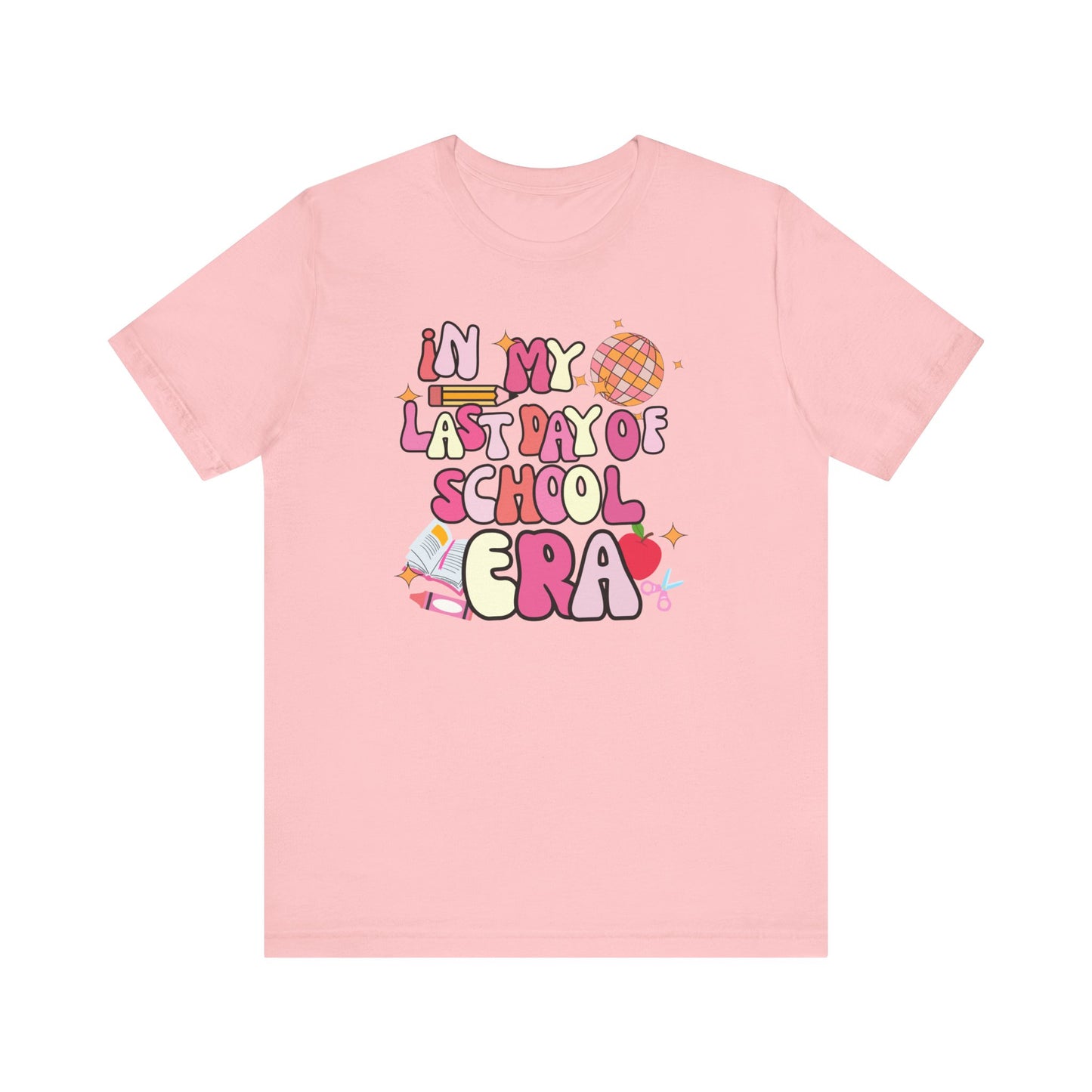 Groovy & Pink Last Day of School Tee