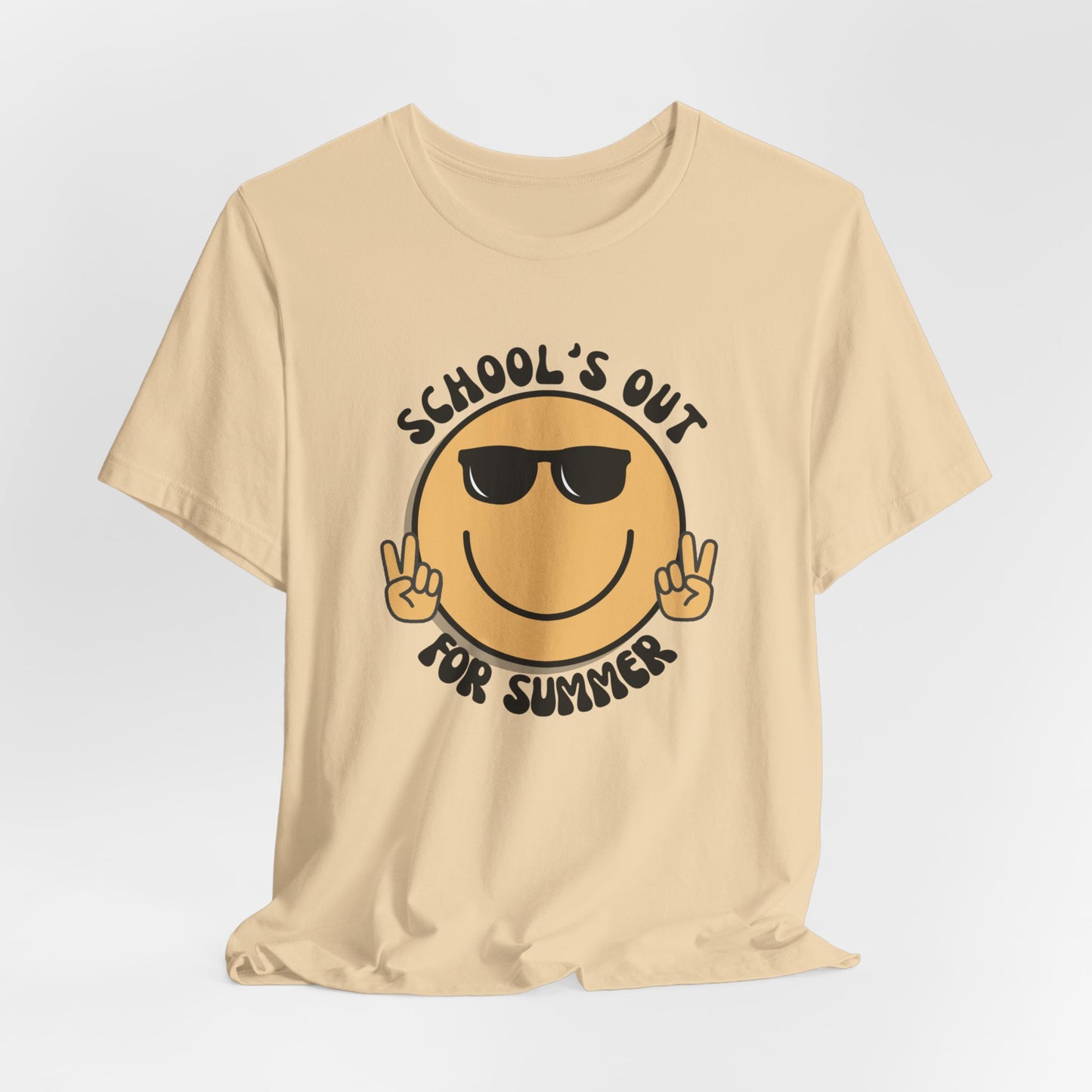 School's Out For Summer Smiley Tee