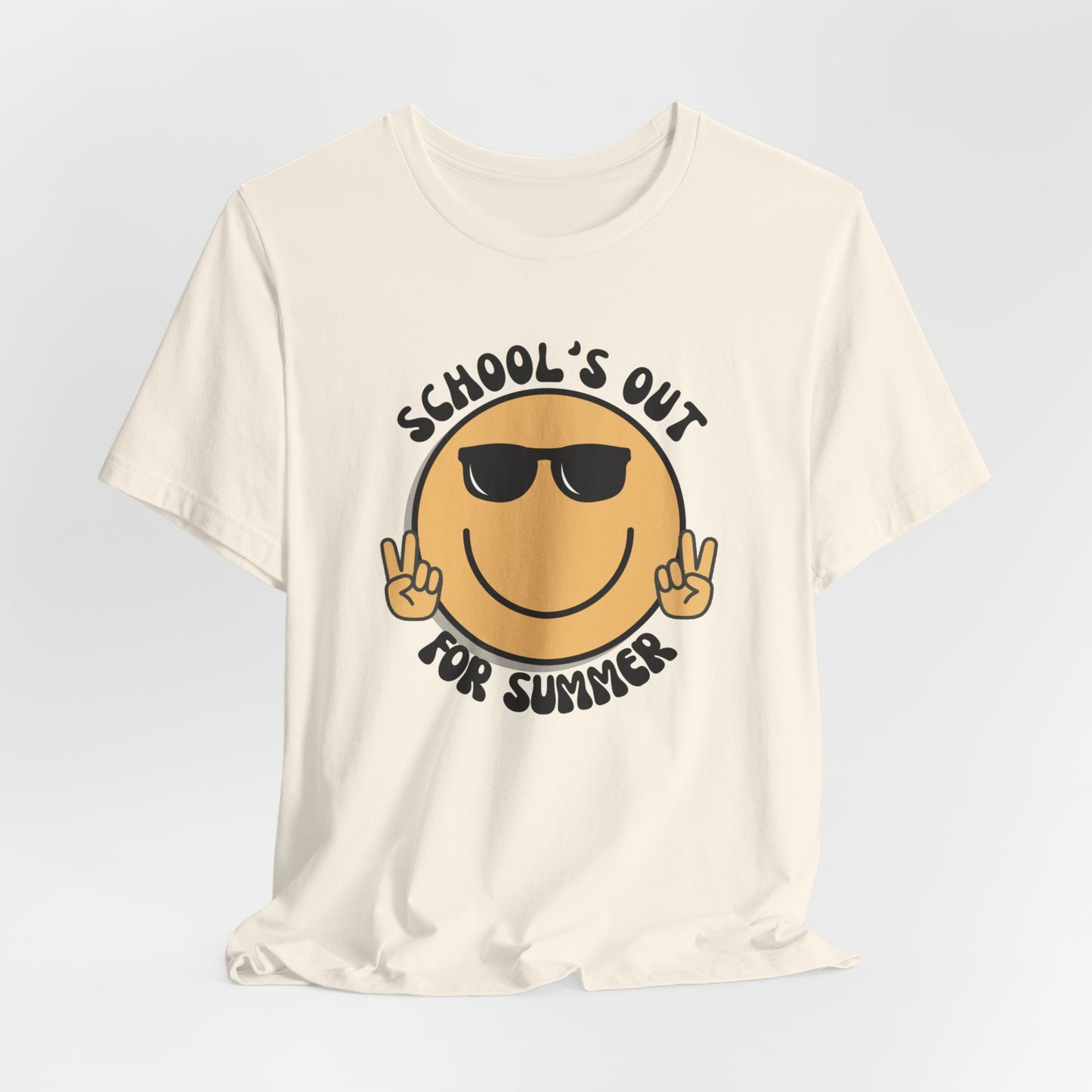 School's Out For Summer Smiley Tee