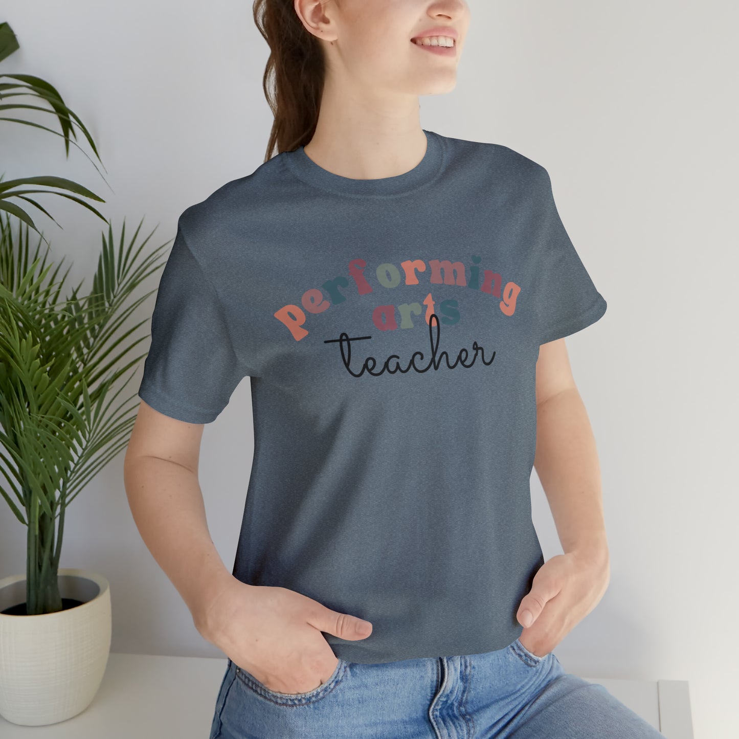 Retro Performing Arts Teacher Tee