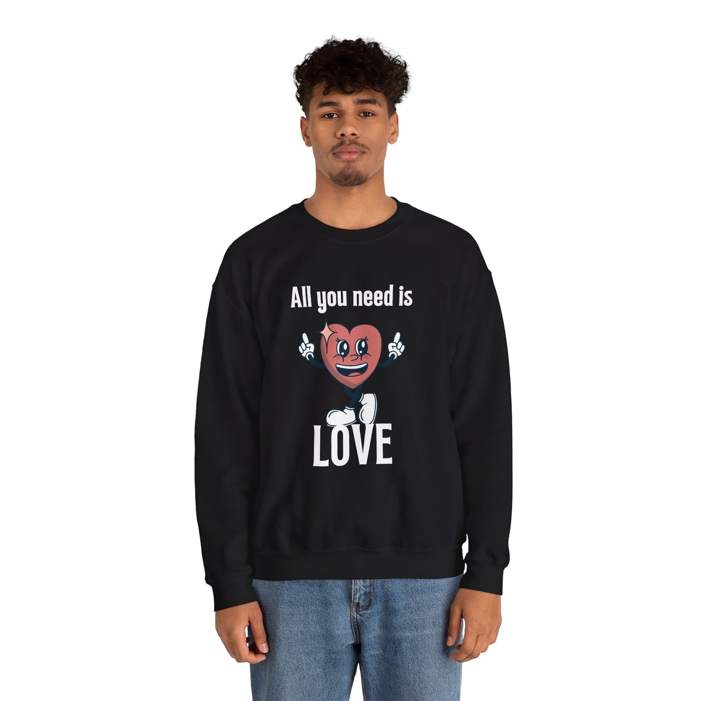 All You Need is Love Crewneck Sweatshirt