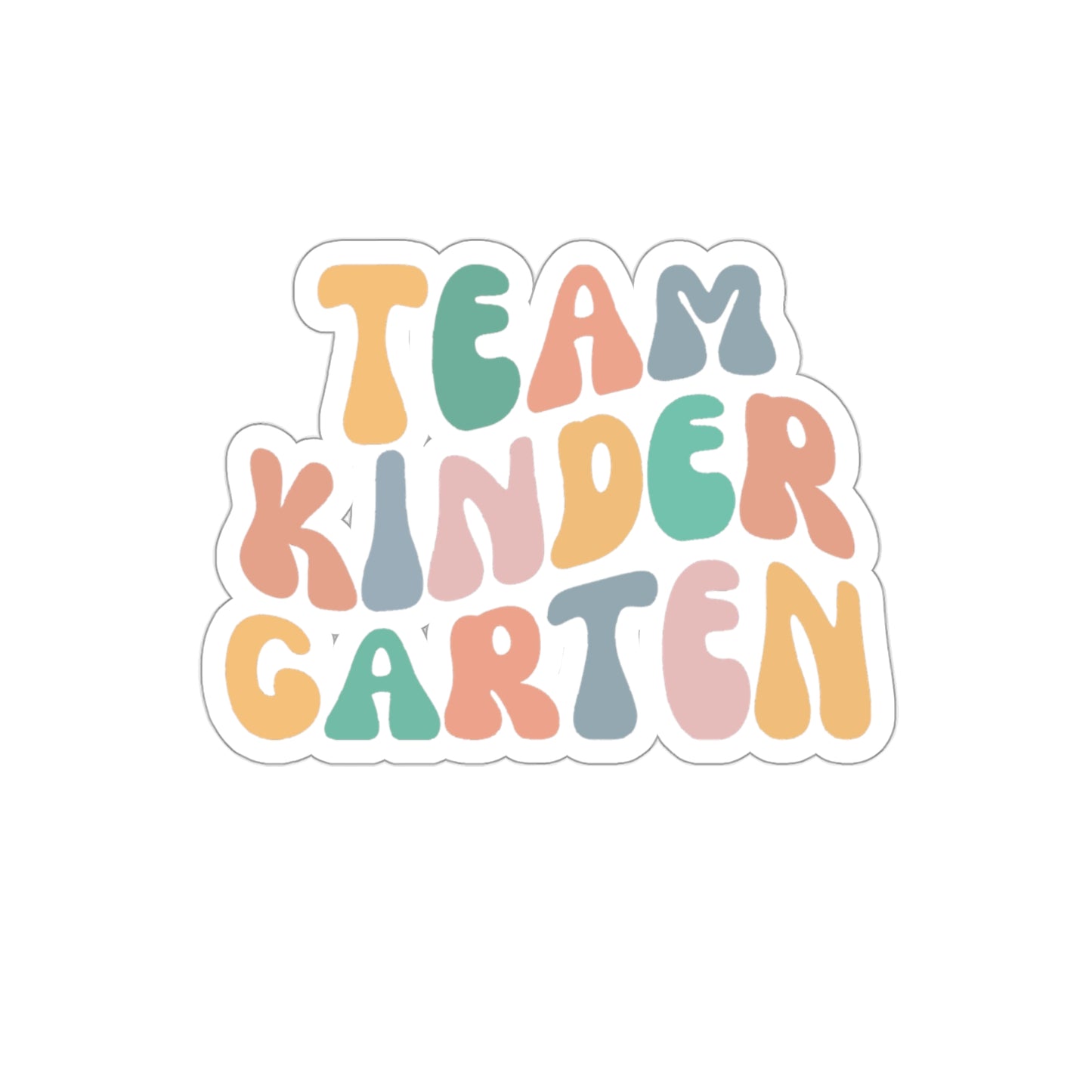 Cool Retro Team Kindergarten