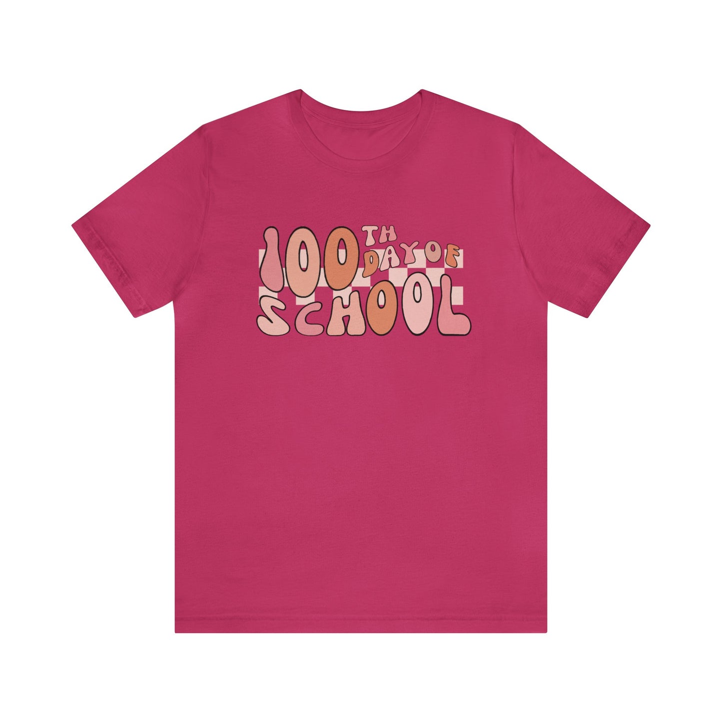 100th Day of School ~ Groovy Short Sleeve Tee