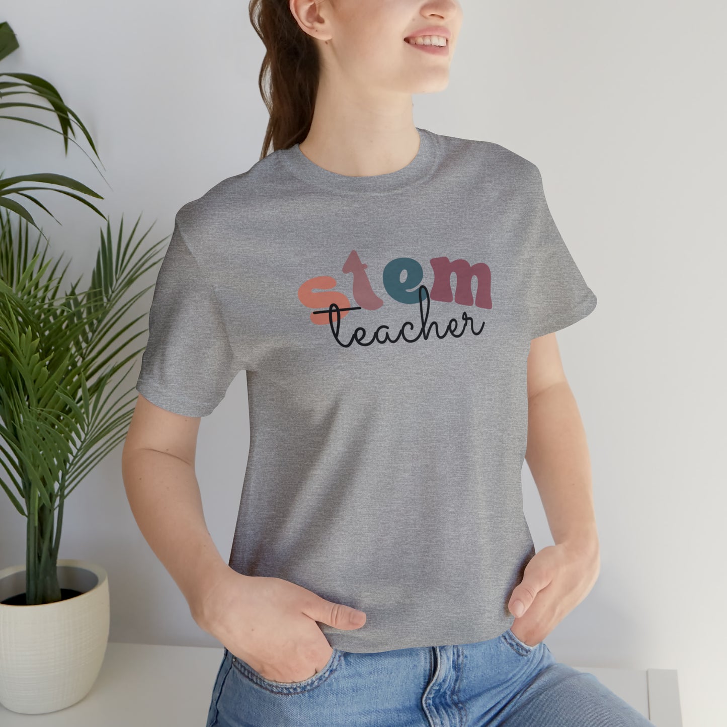 Retro STEM Teacher Tee