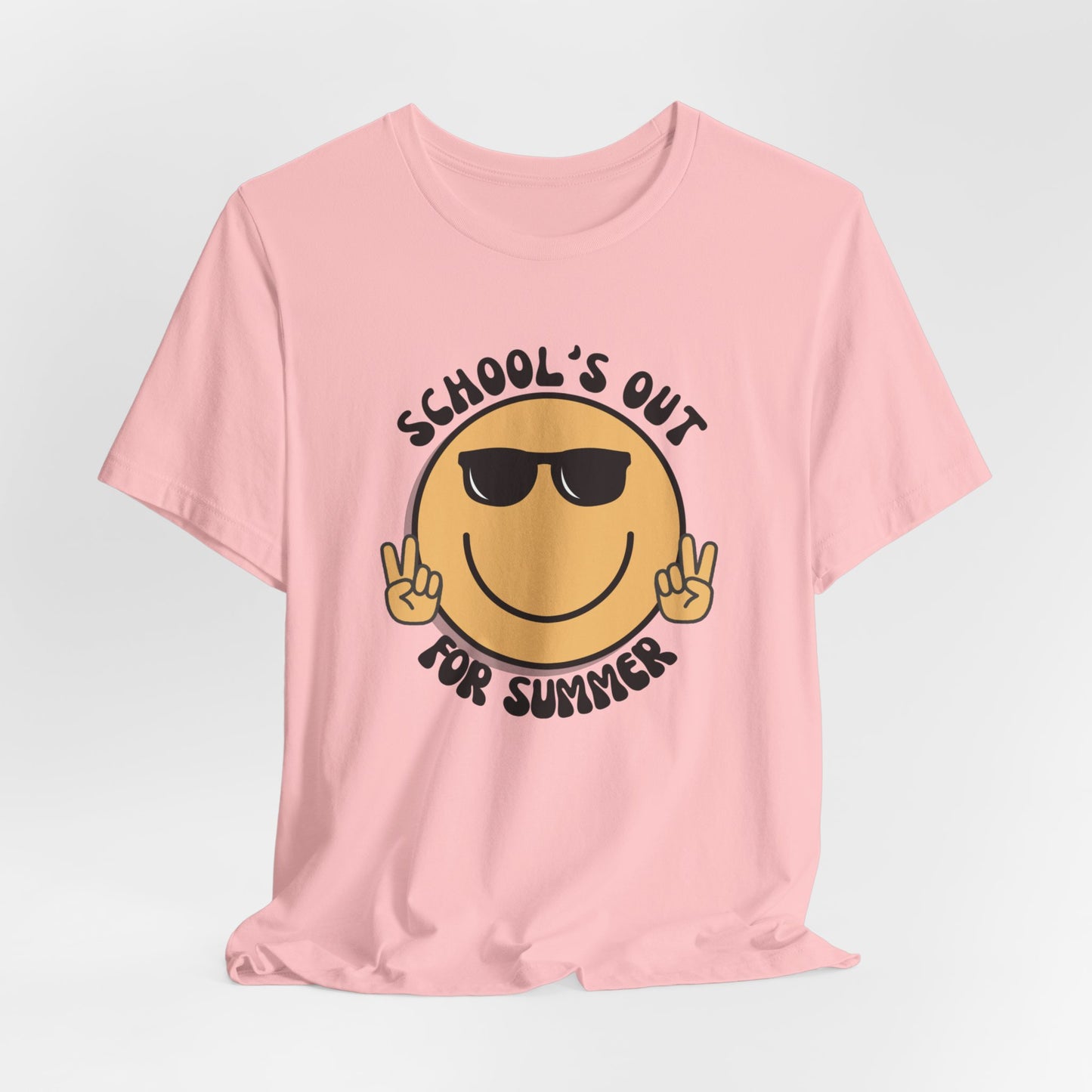 School's Out For Summer Smiley Tee