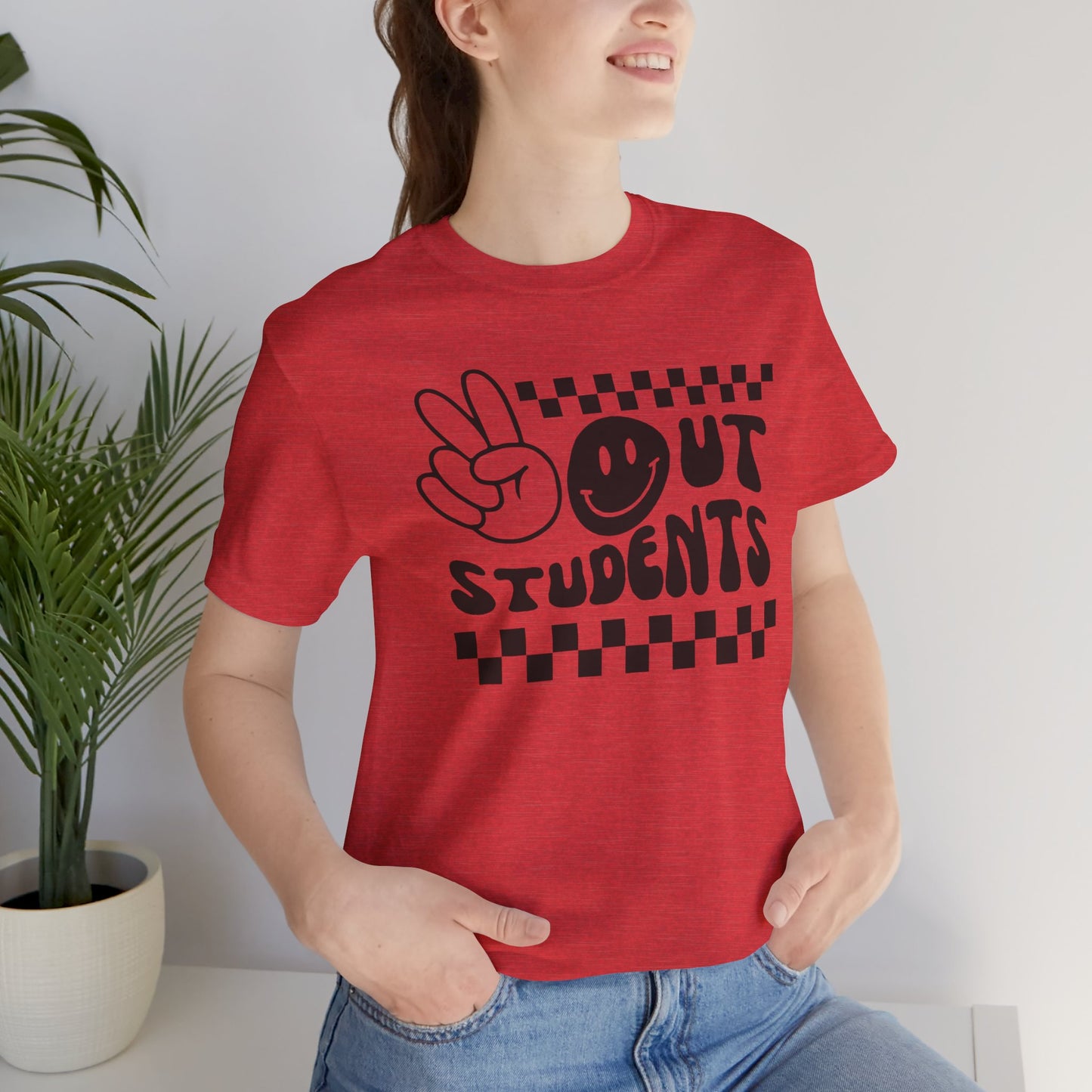 Peace Out Students Tee