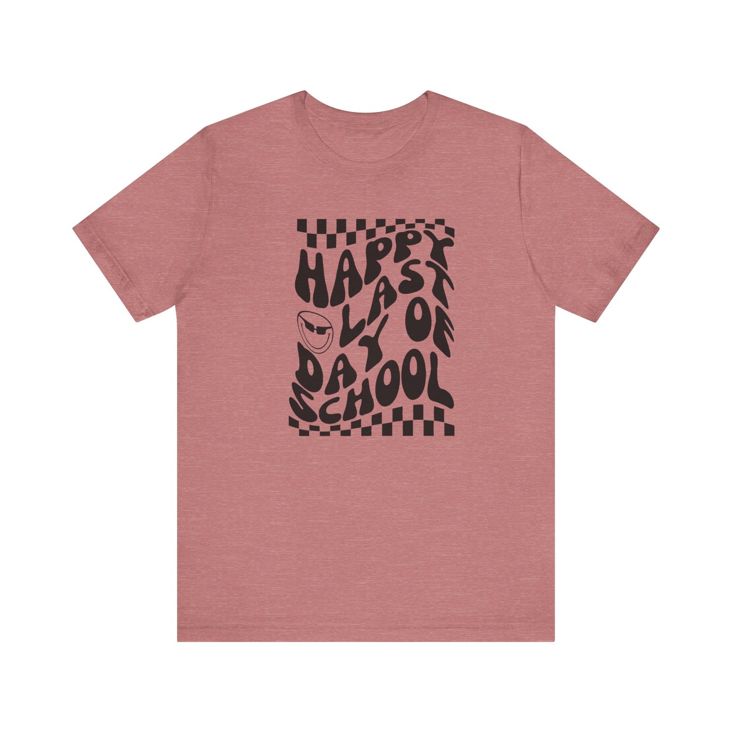 Wavy Happy Last Day of School Tee