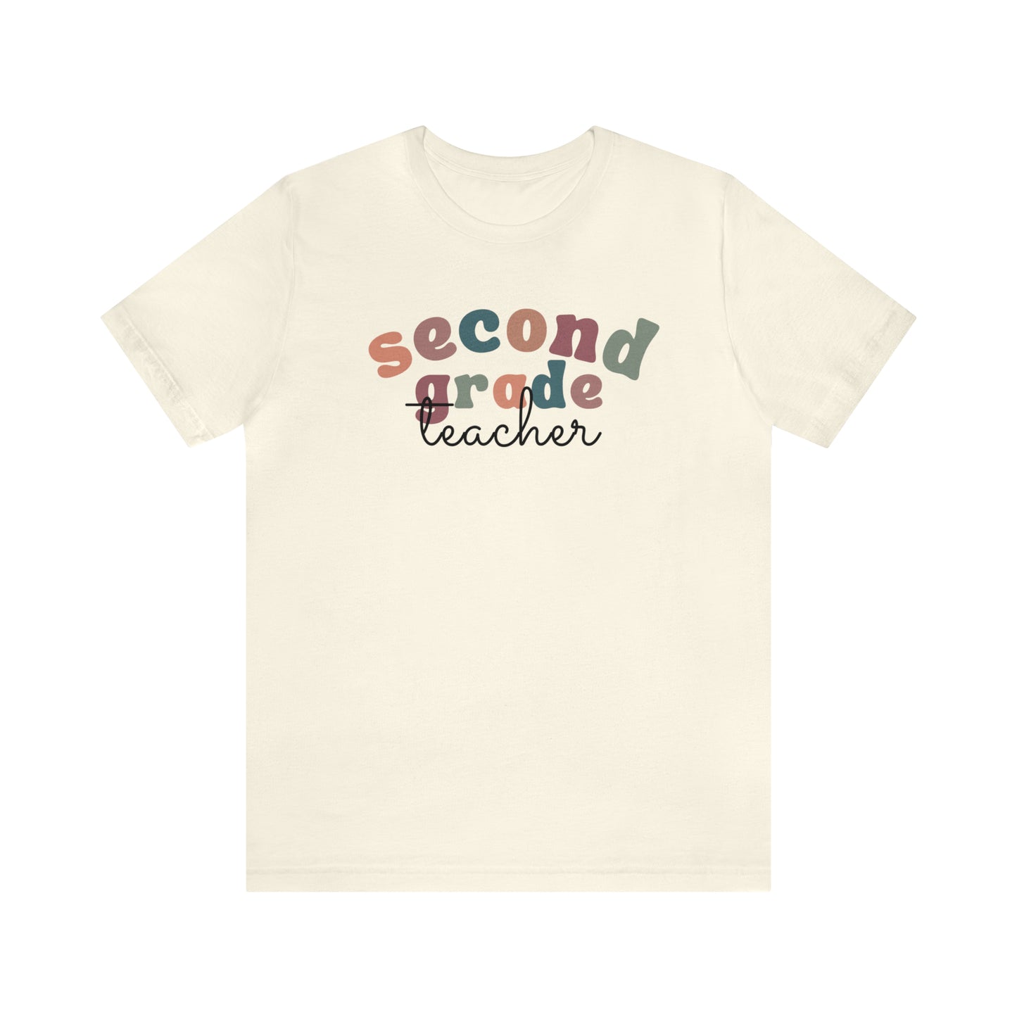 Second Grade Teacher Tee