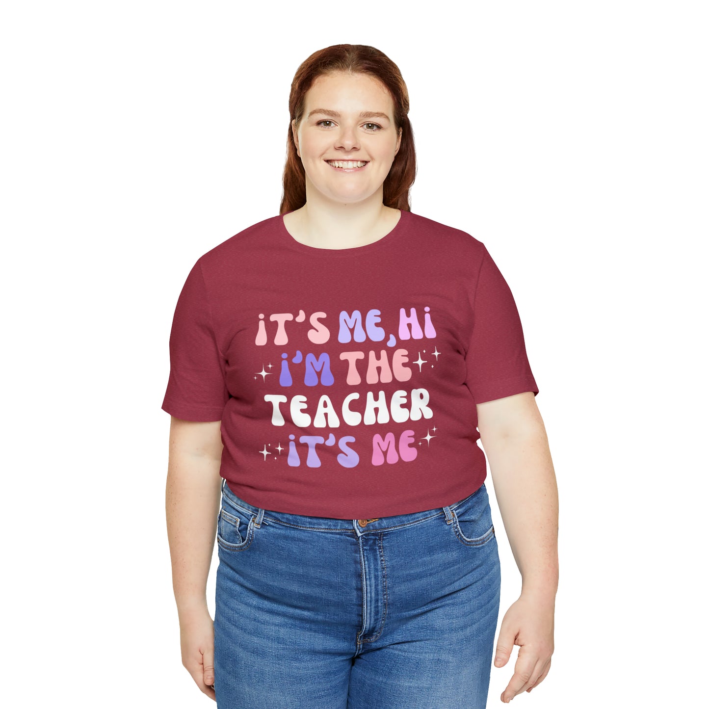 Pink & Purple Taylor Swift Teacher Tee