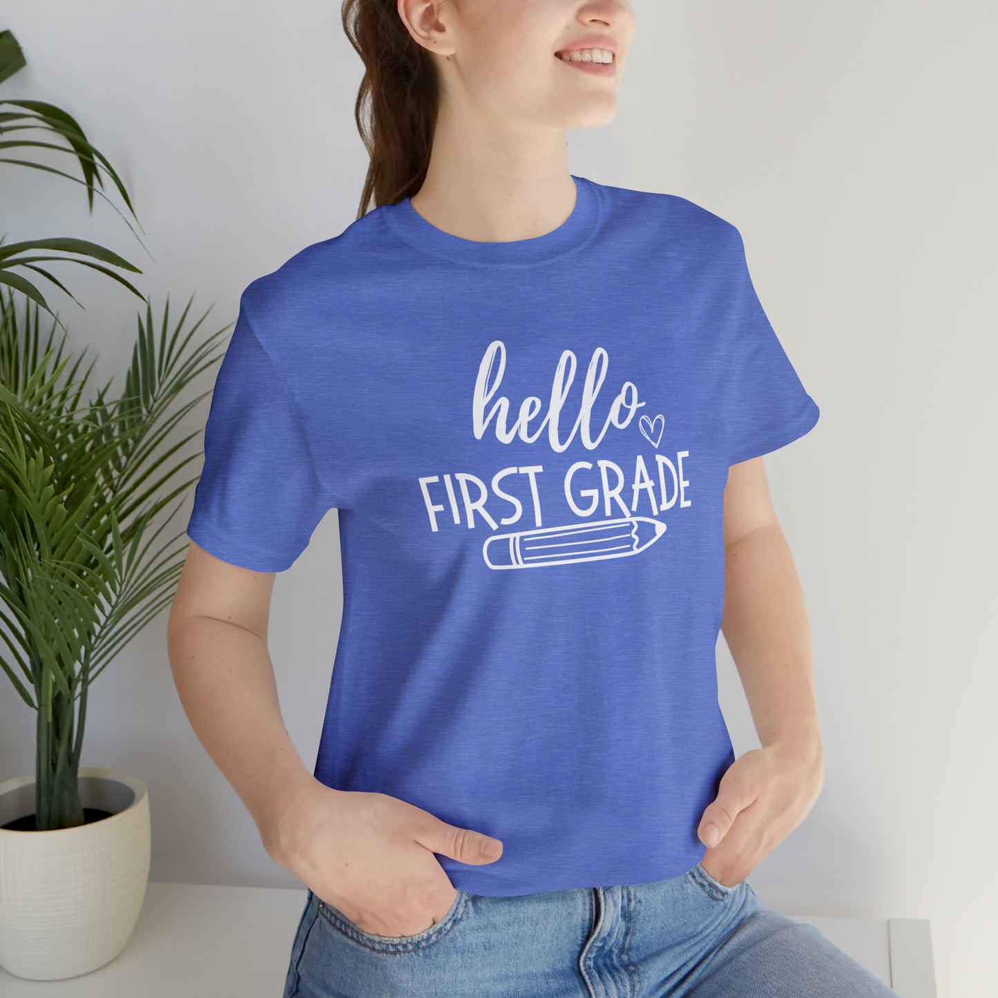 Hello First Grade Tee