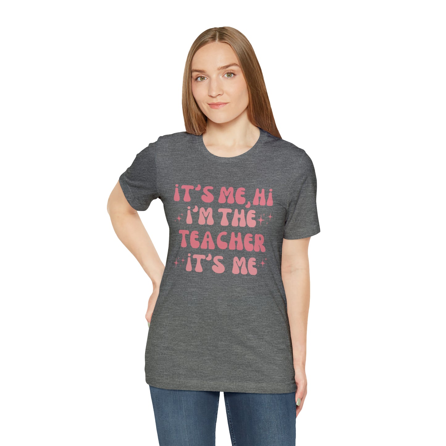 Pink Taylor Swift Teacher Tee