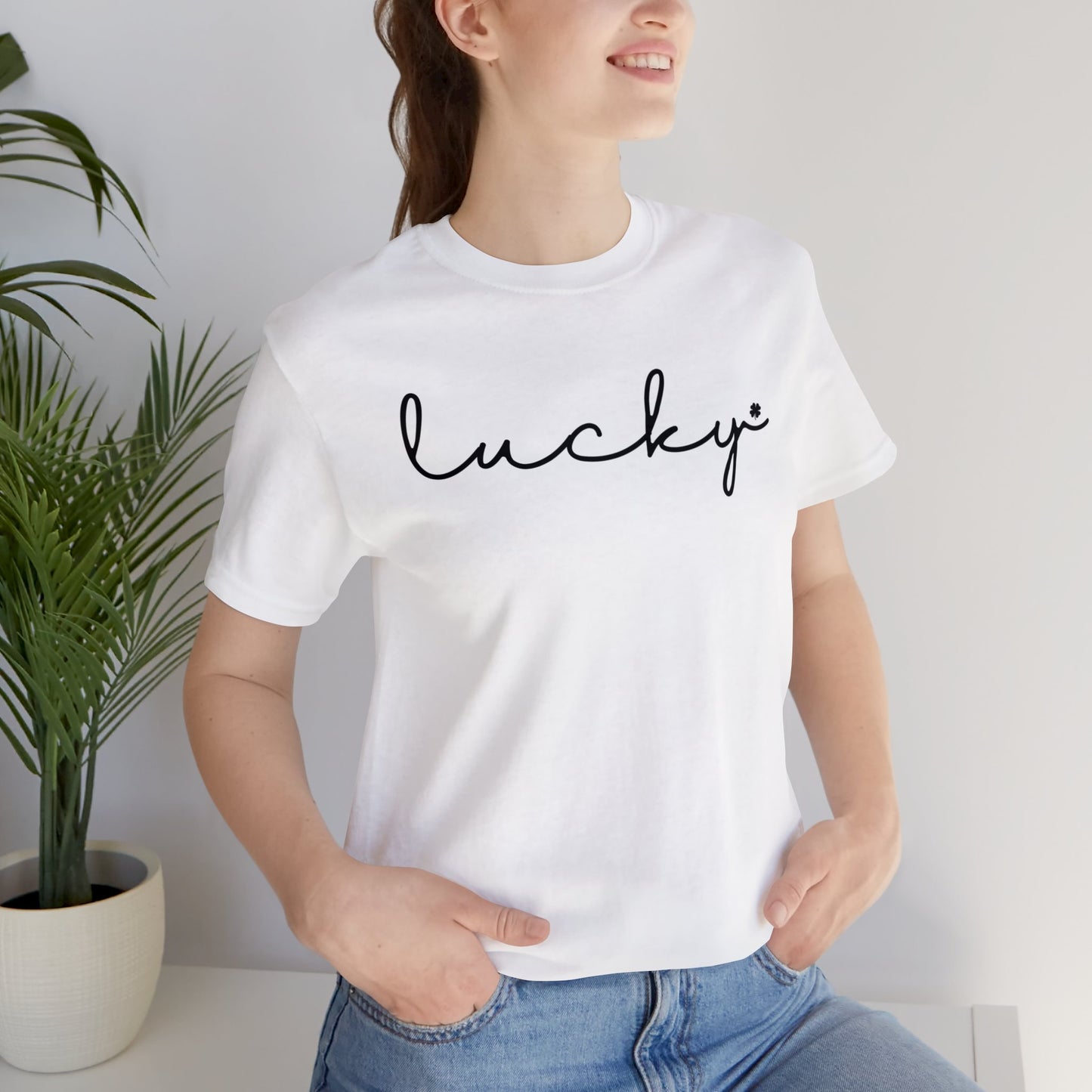 Cursive Lucky Tee