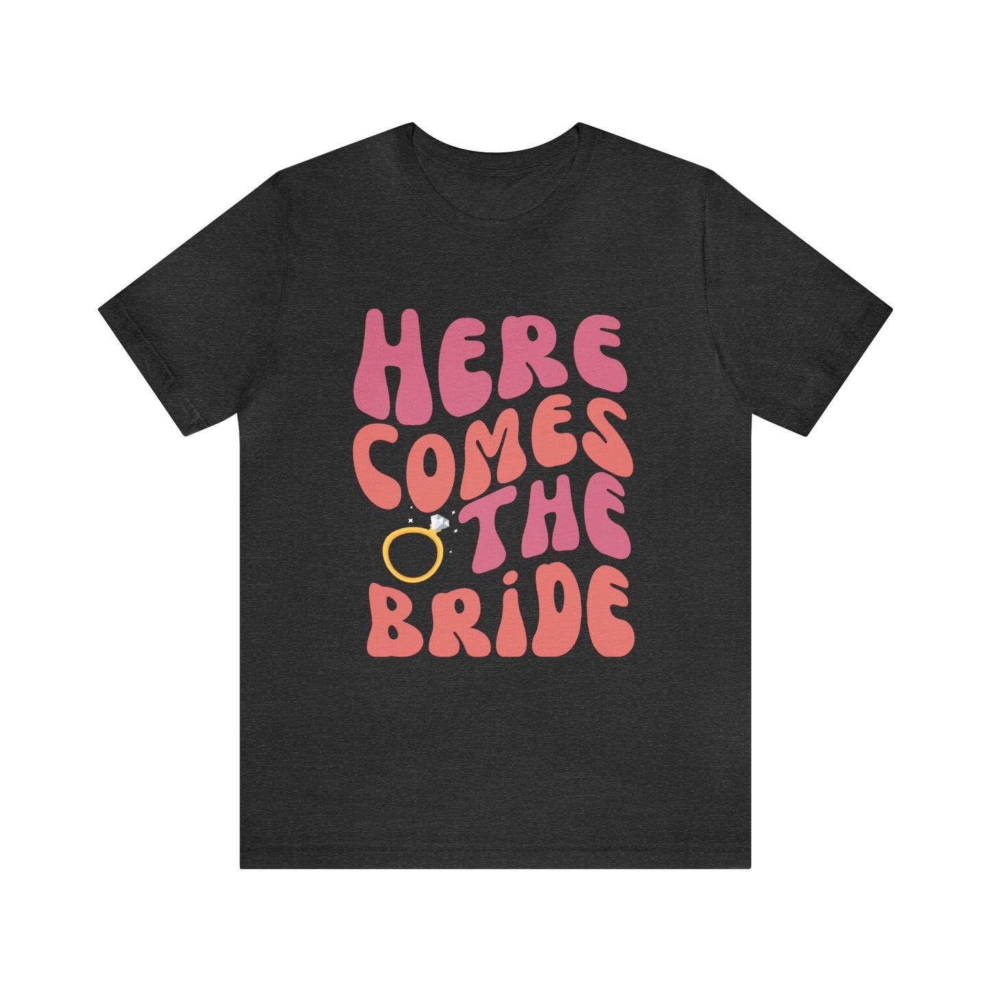 Here Comes the Bride Wavy Retro Tee