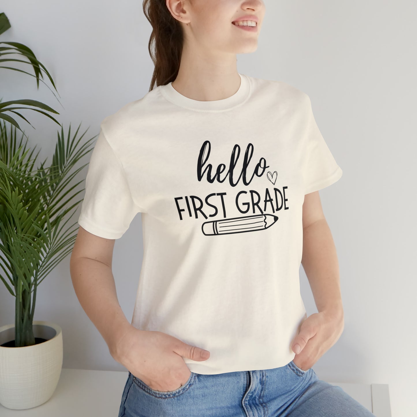 Hello First Grade Tee