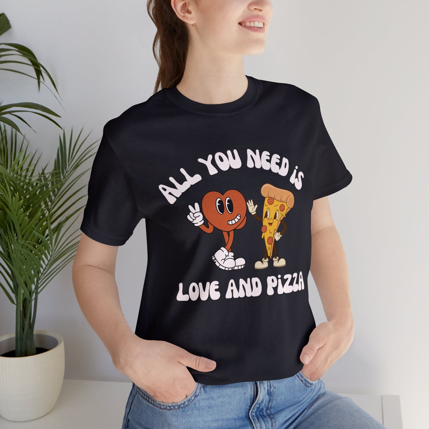 Love & Pizza Short Sleeve Tee