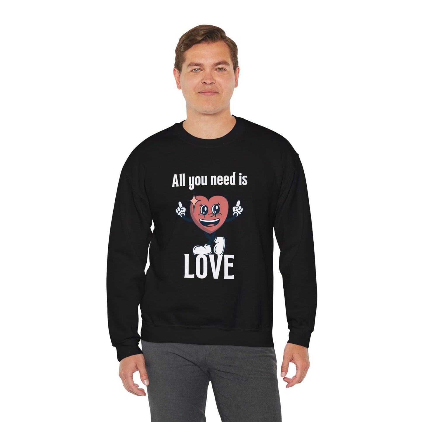 All You Need is Love Crewneck Sweatshirt