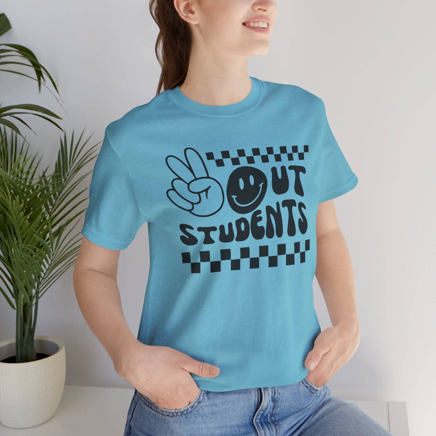 Peace Out Students Tee