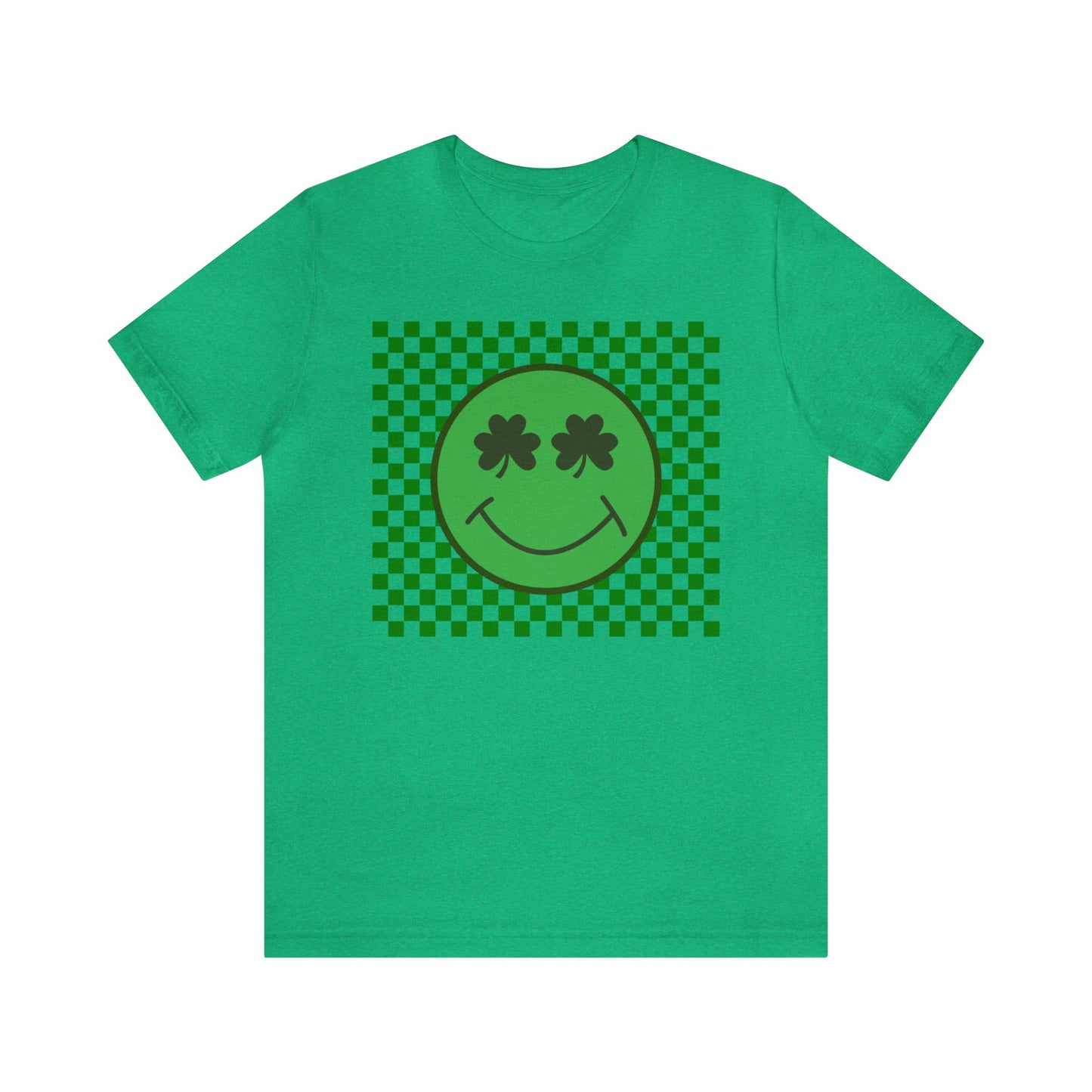 Shamrock Smiley Face Tee