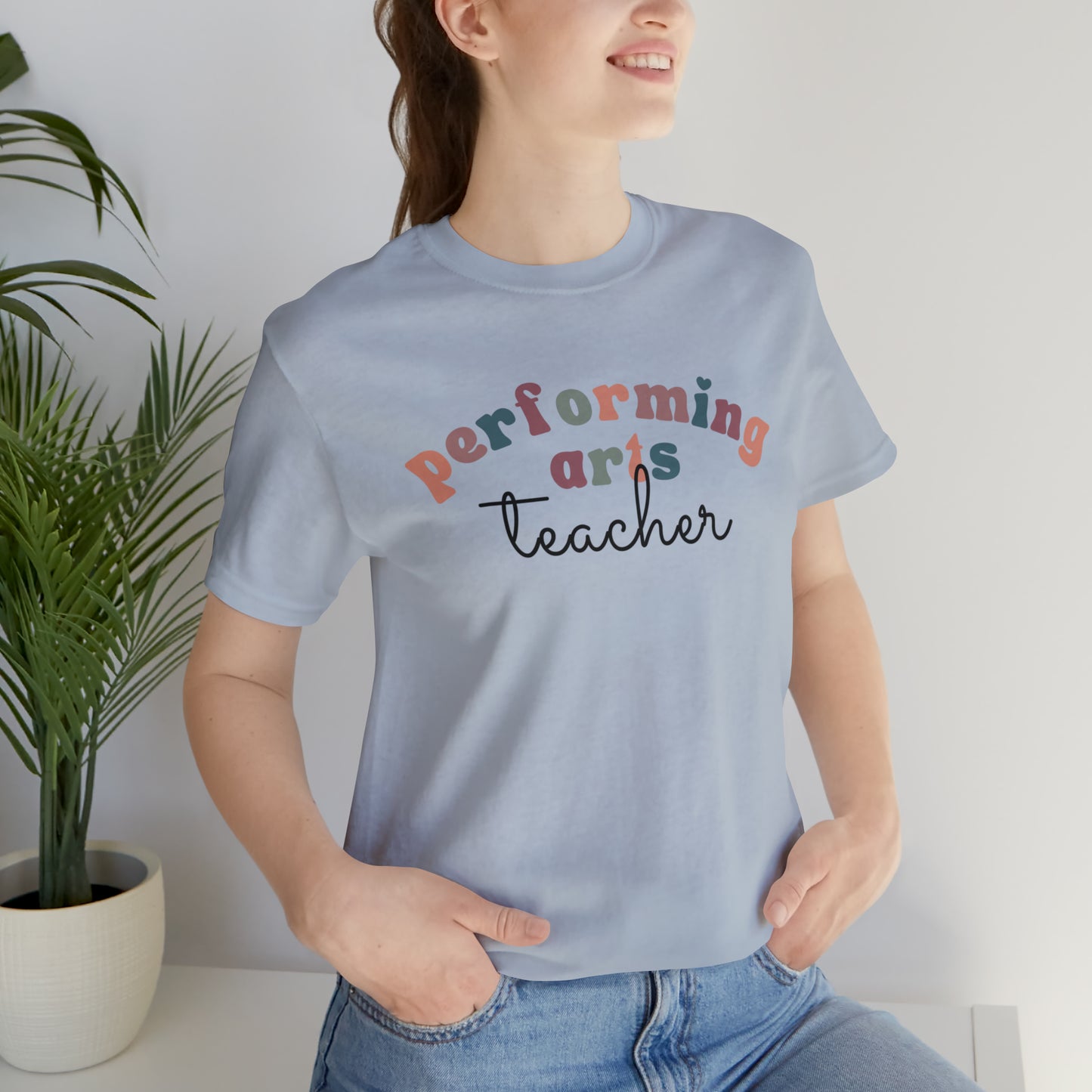 Retro Performing Arts Teacher Tee