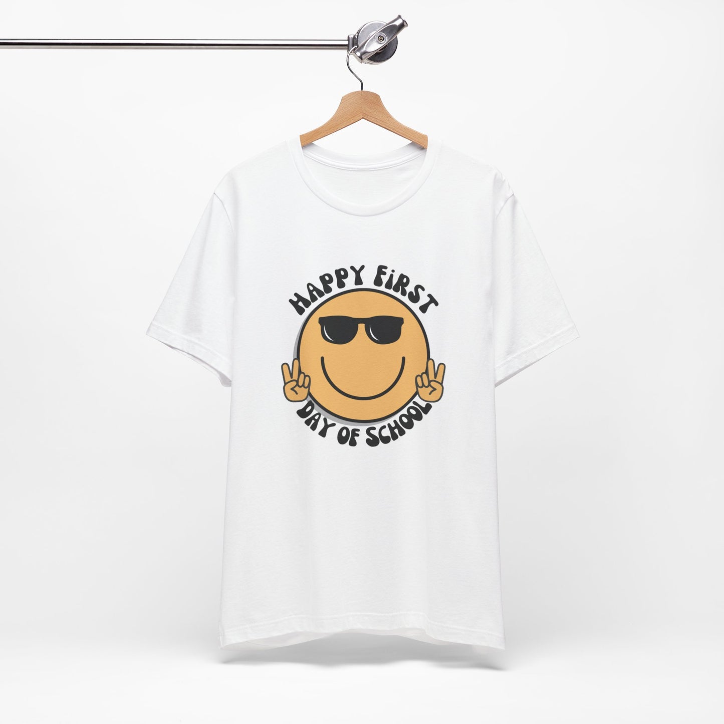 Smiley Face First Day Tee