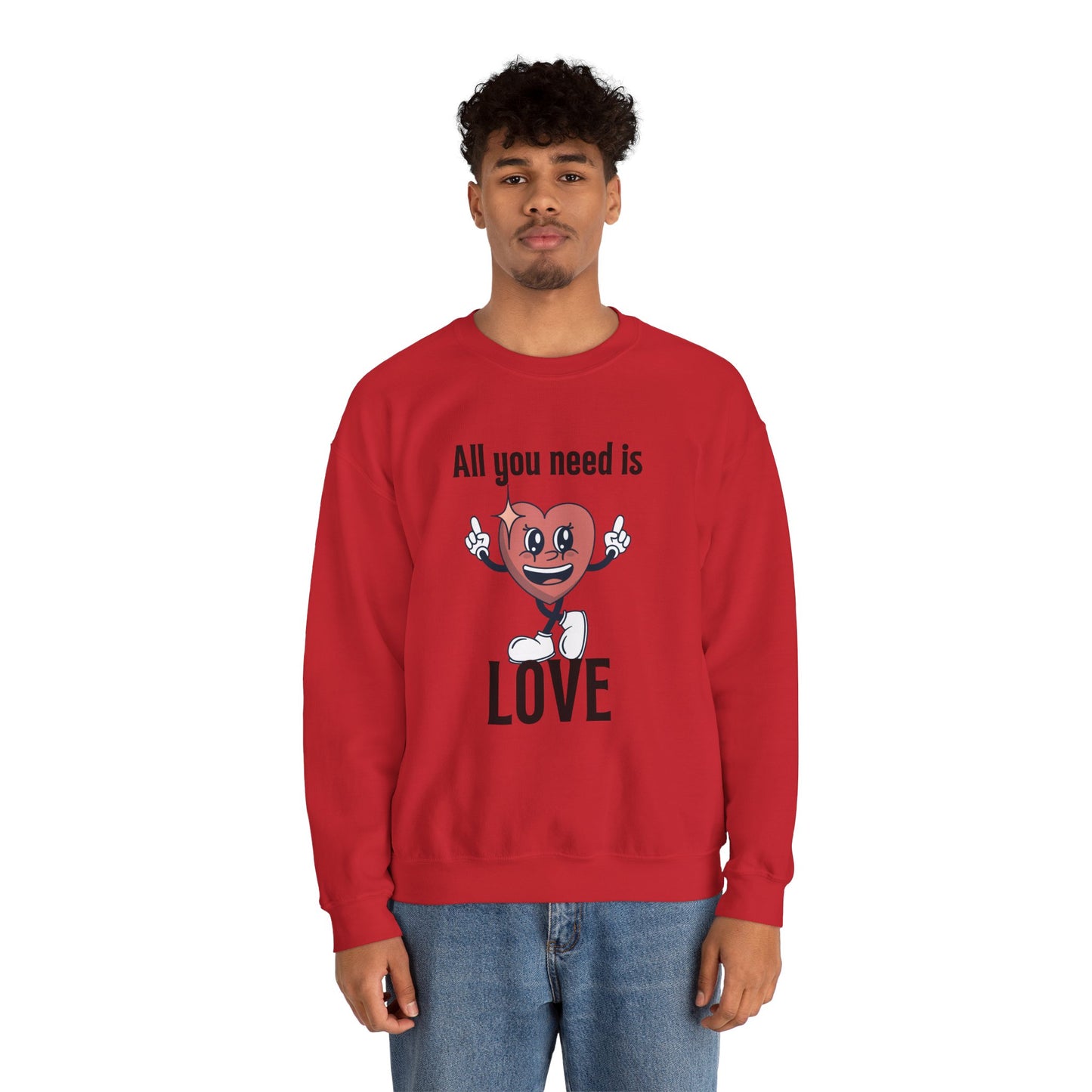 All You Need is Love Crewneck Sweatshirt