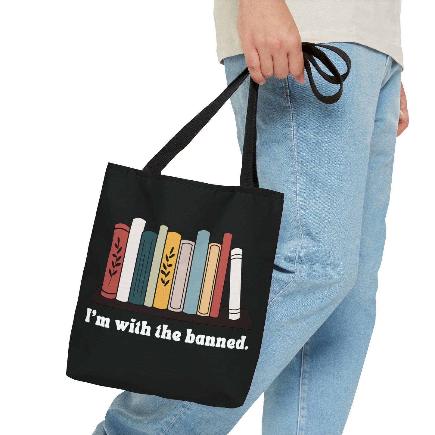 I'm with the Banned. Tote (Black)