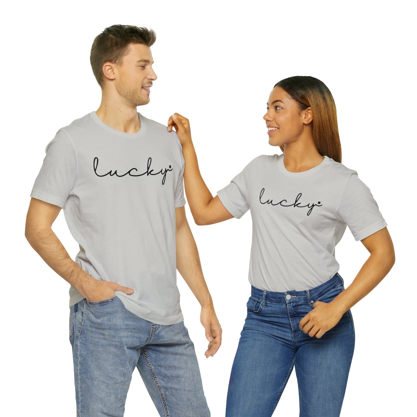 Cursive Lucky Tee