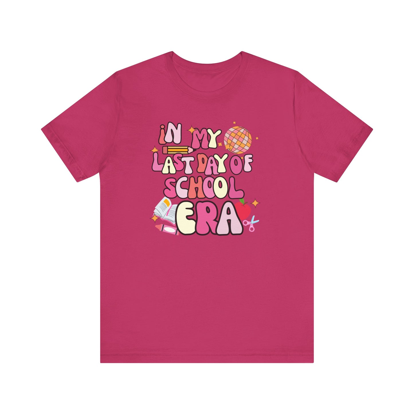 Groovy & Pink Last Day of School Tee