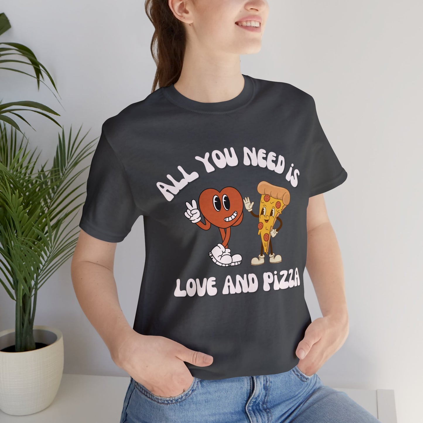 Love & Pizza Short Sleeve Tee