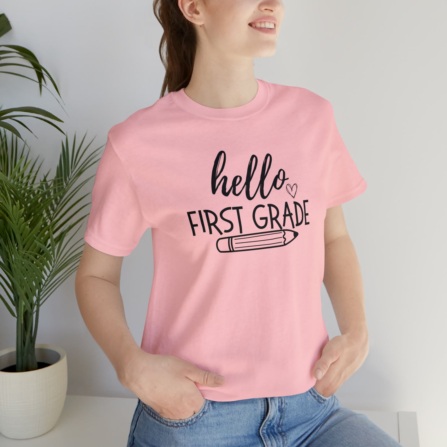 Hello First Grade Tee