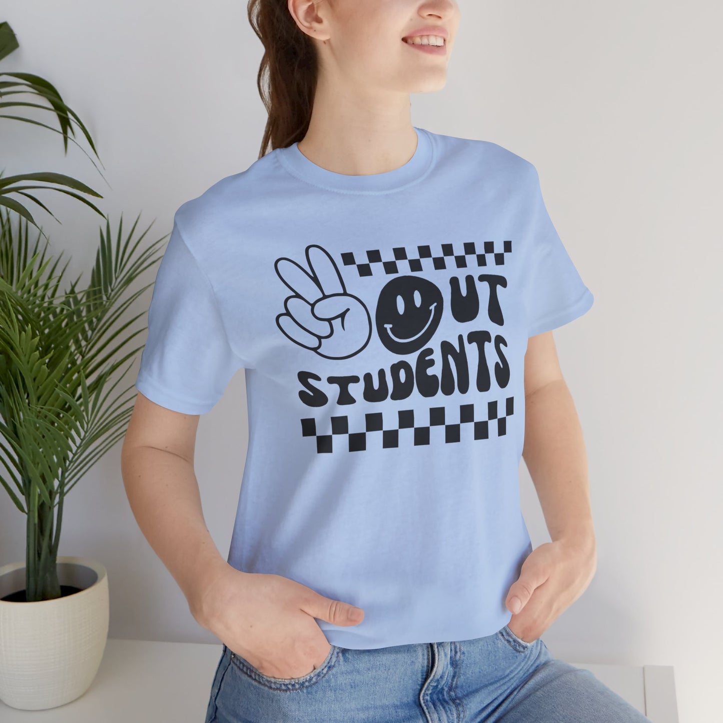 Peace Out Students Tee