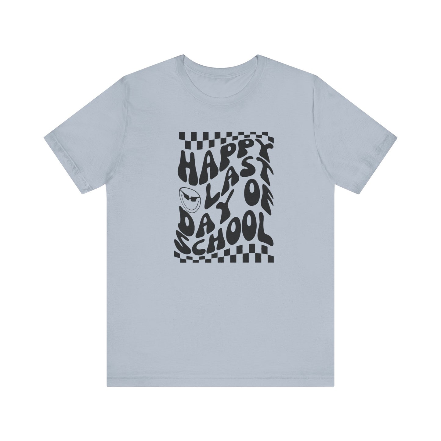 Wavy Happy Last Day of School Tee