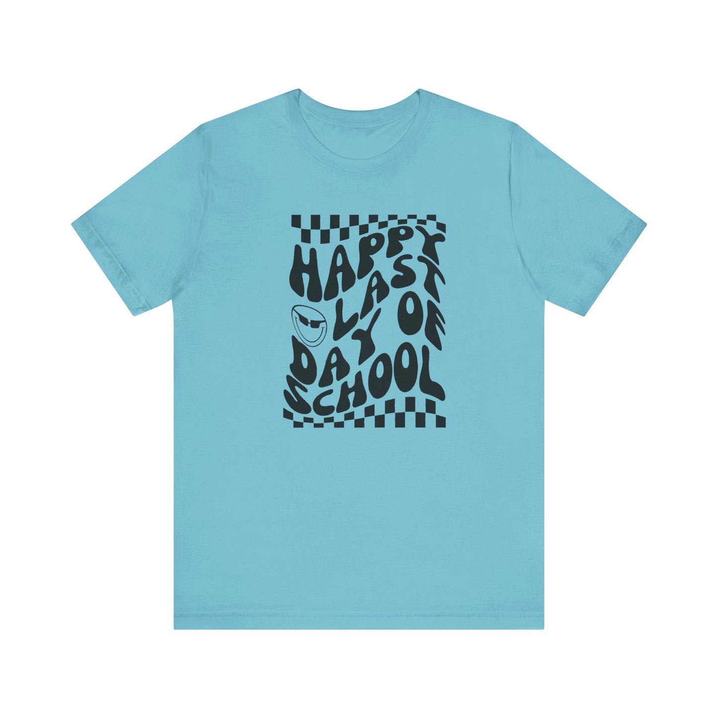 Wavy Happy Last Day of School Tee