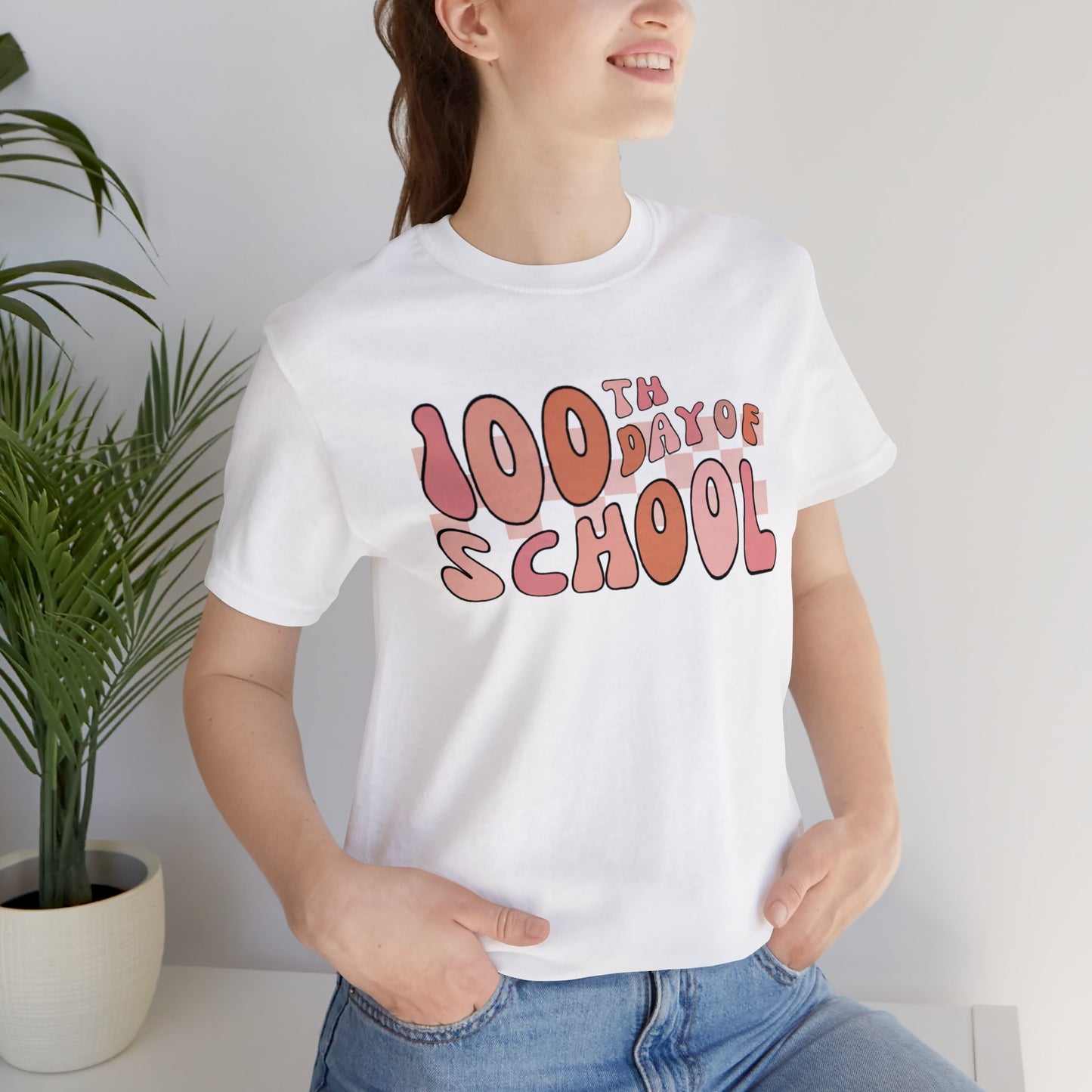 100th Day of School ~ Groovy Short Sleeve Tee