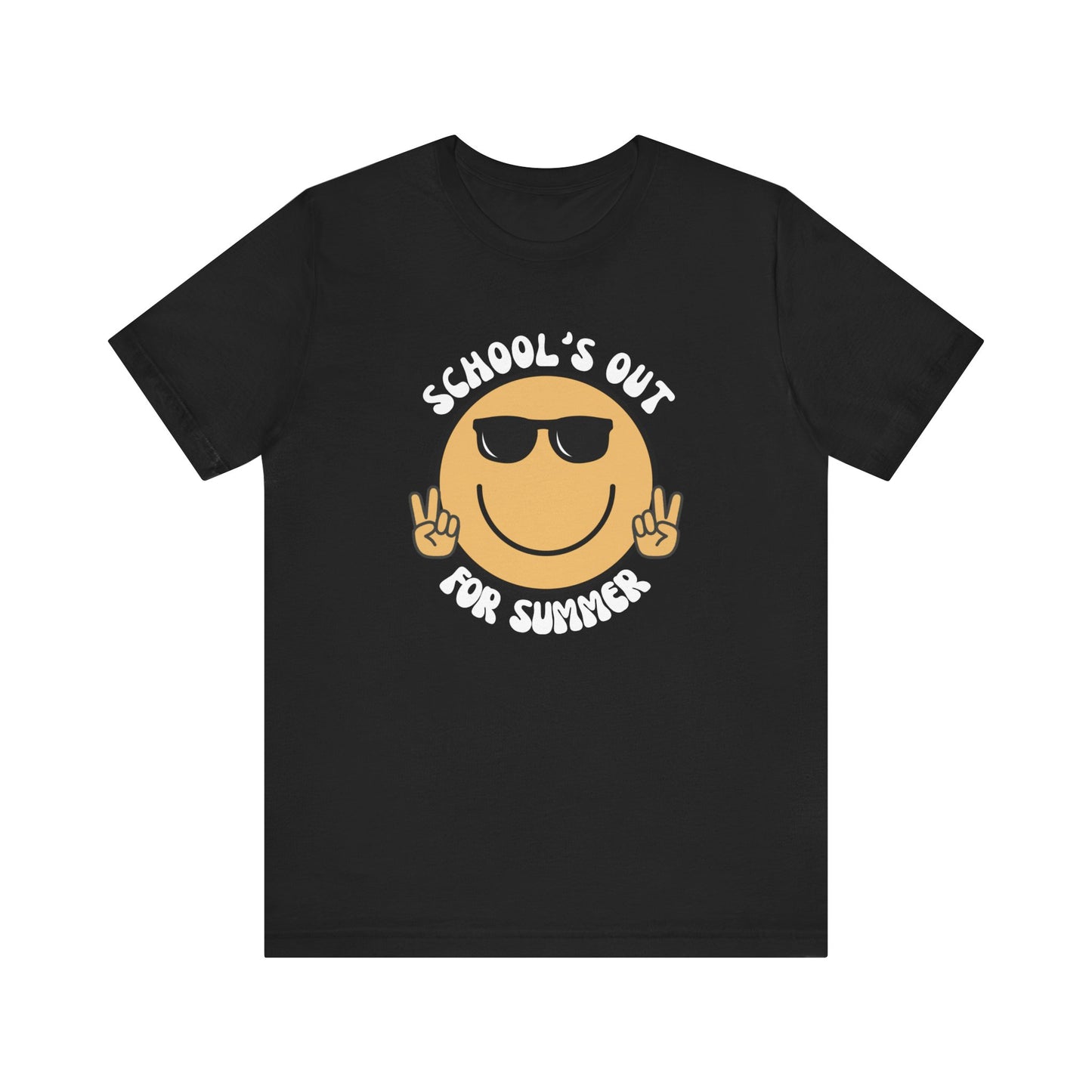 School's Out For Summer Smiley Tee