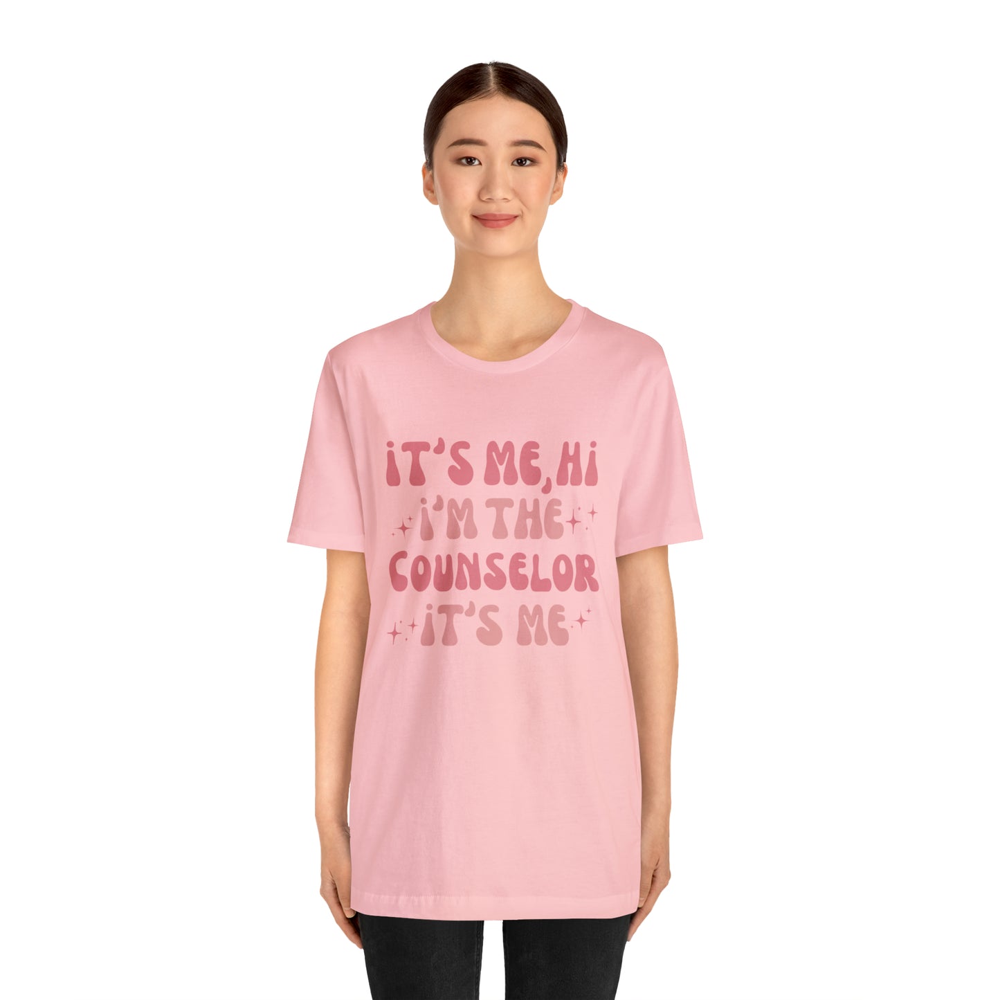 Pink Counselor Taylor Swift Tee