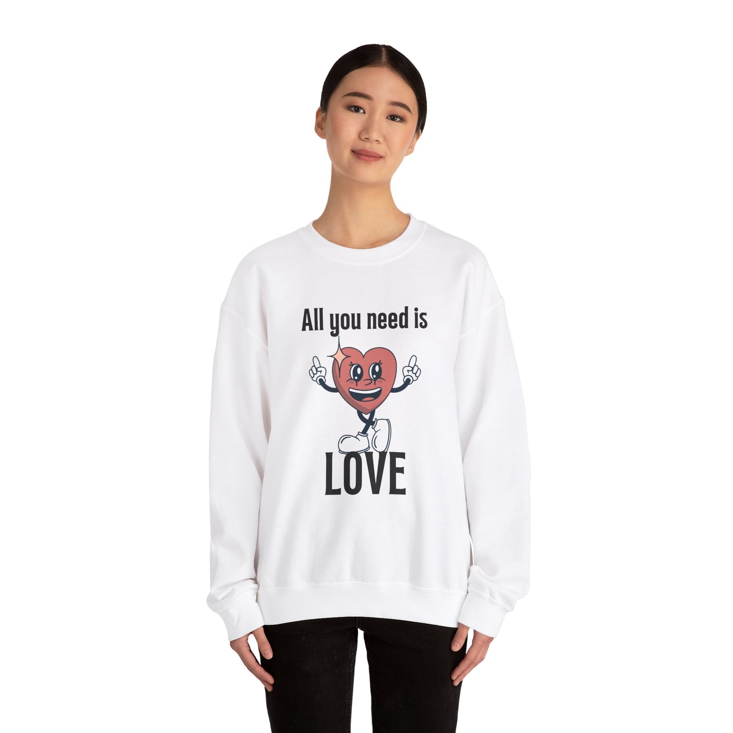 All You Need is Love Crewneck Sweatshirt